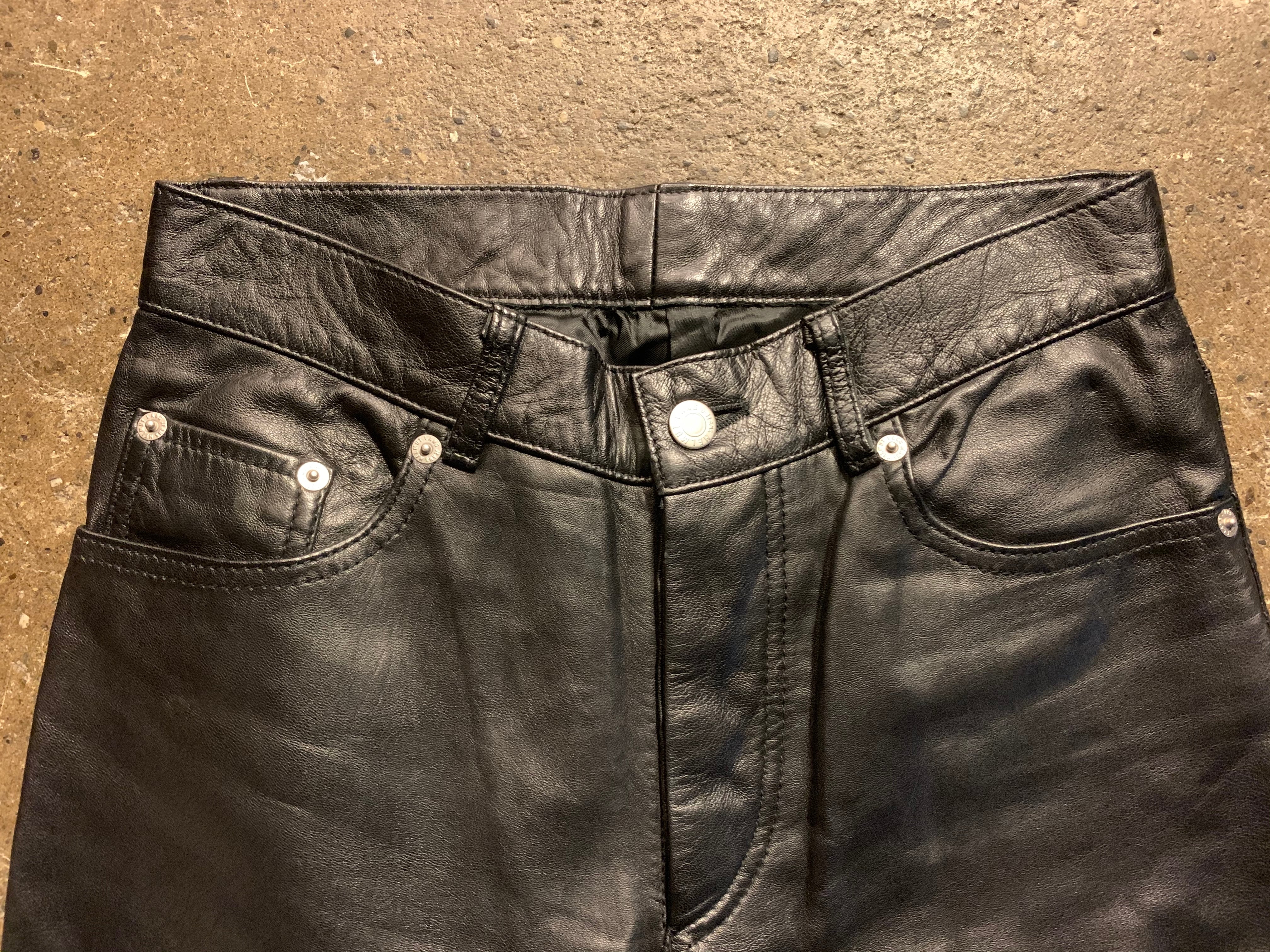HELMUT LANG 90S 本人期 レザーパンツ | DonDonDown YOKOHAMA