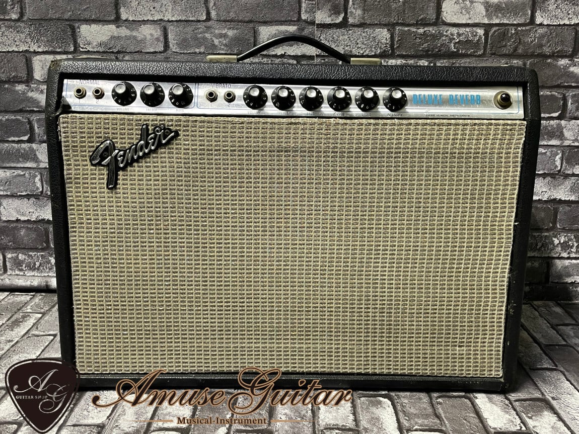 Fender Deluxe Reverb 1974年製【Silver Face & Black Tolex】1×12