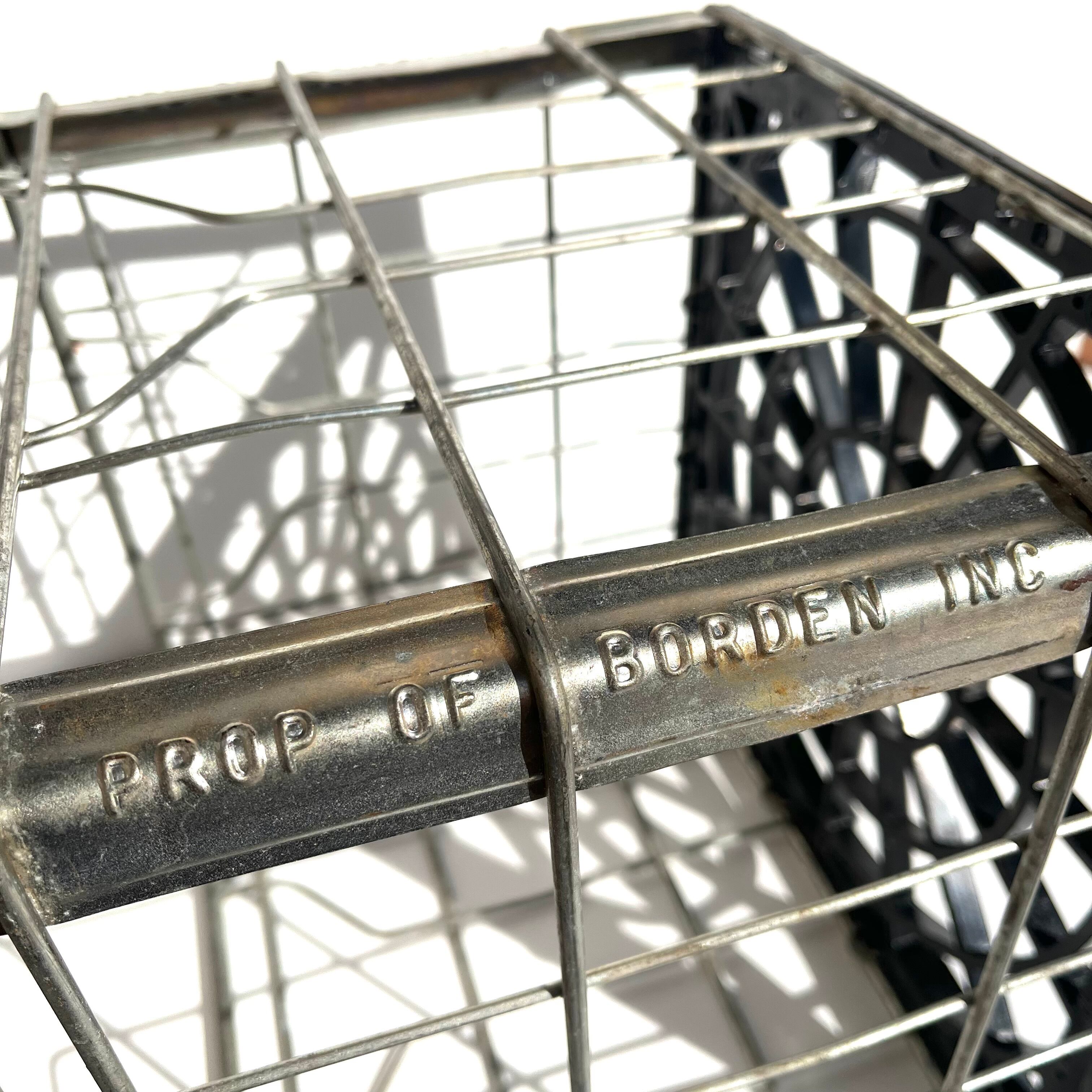 Vintage Wire Milk Crate ミルククレート 店舗 ショップ ディスプレイ