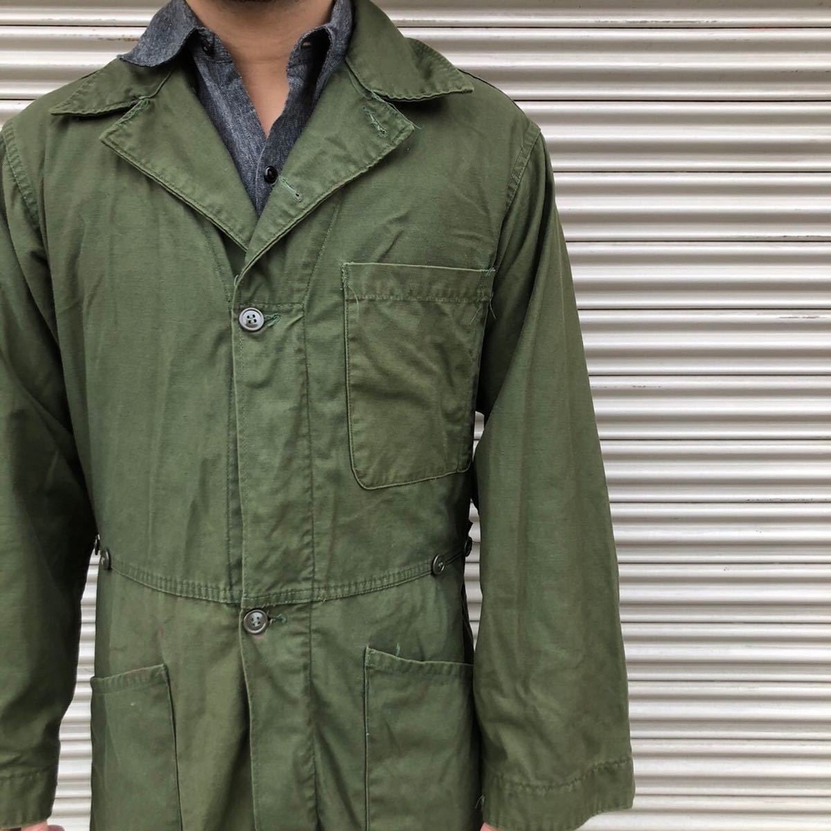 70s 米軍実物 USArmy OG-107 カバーオール COVERALLS ツナギ