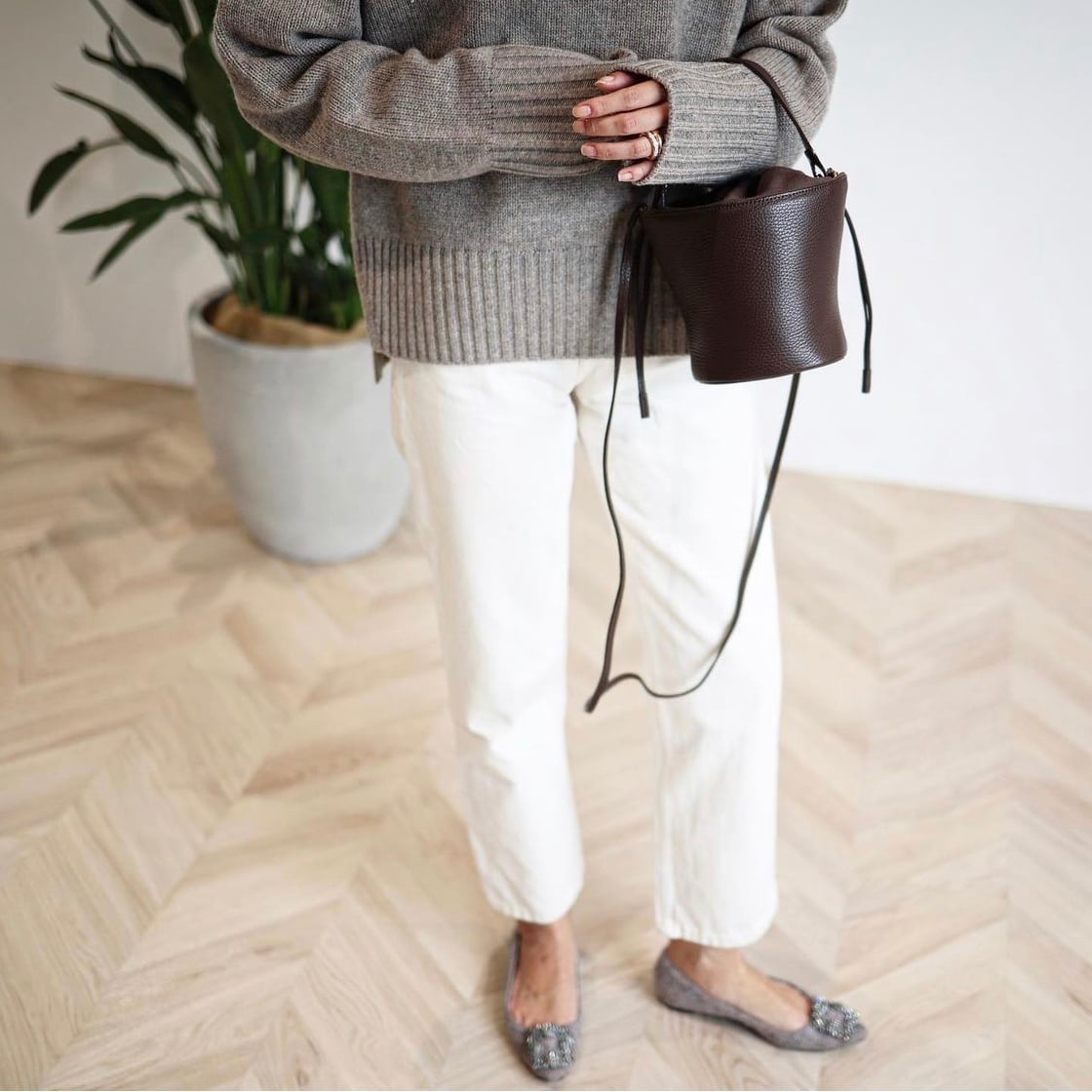 Pottery Bag/CHOCOLATE | ayako