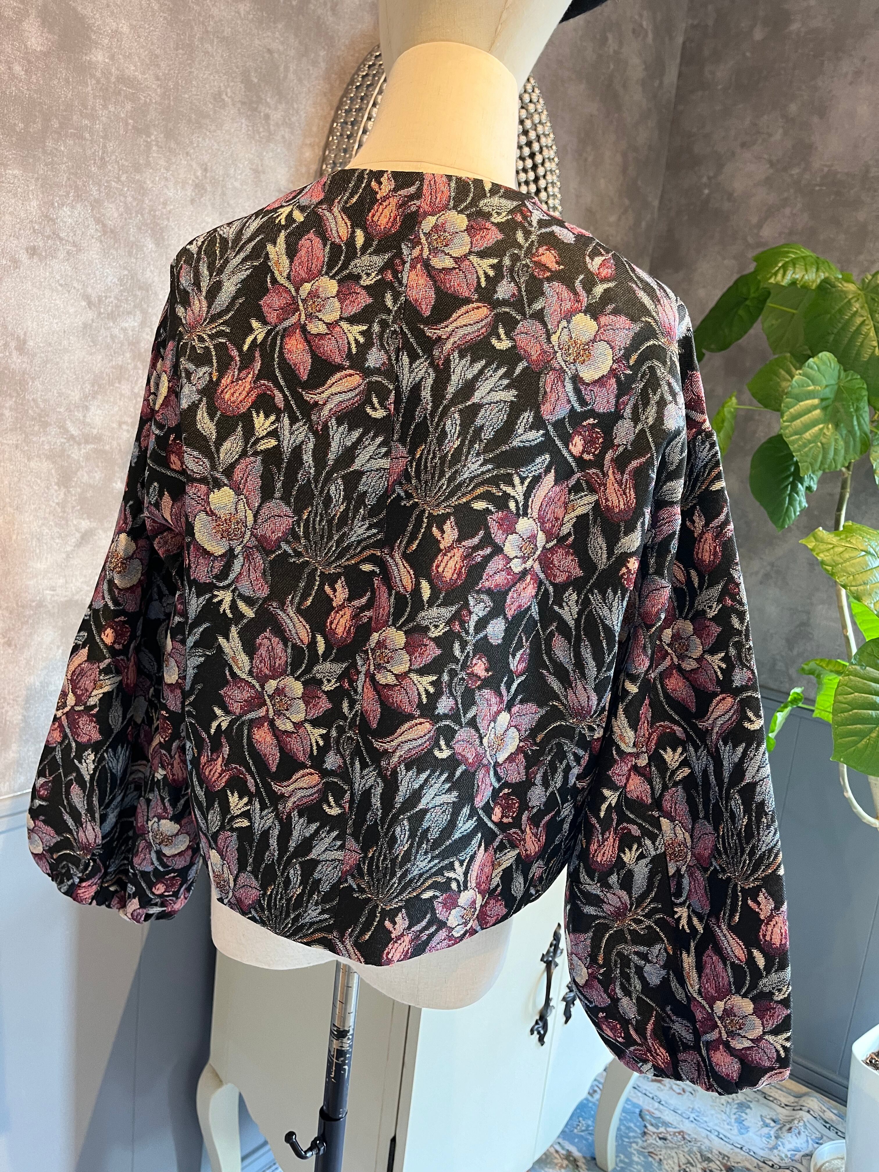 MICALLE MICALLE ゴブランジャケット ブラック | frangipani