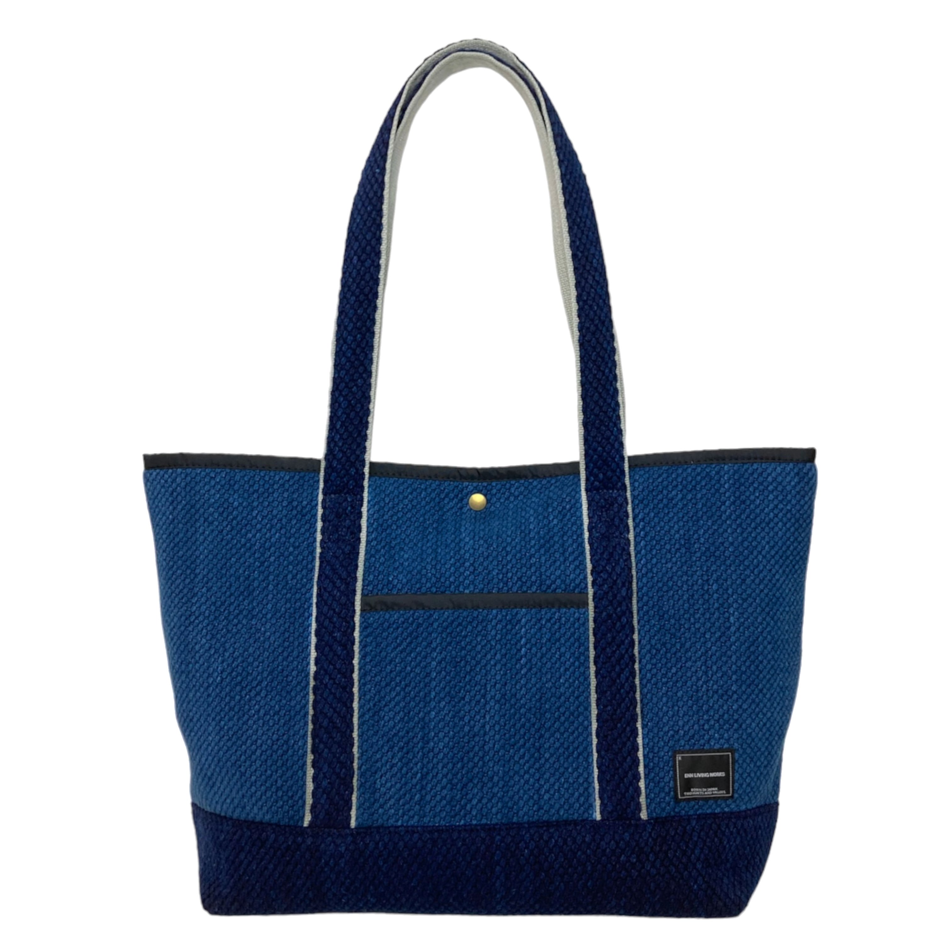 武州正藍染刺子織 トートバッグ | ENN LIVING WORKS