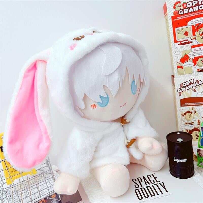 20㎝・40㎝用】うさぎ くま ぶた アニマル ふわふわ フード 着ぐるみ