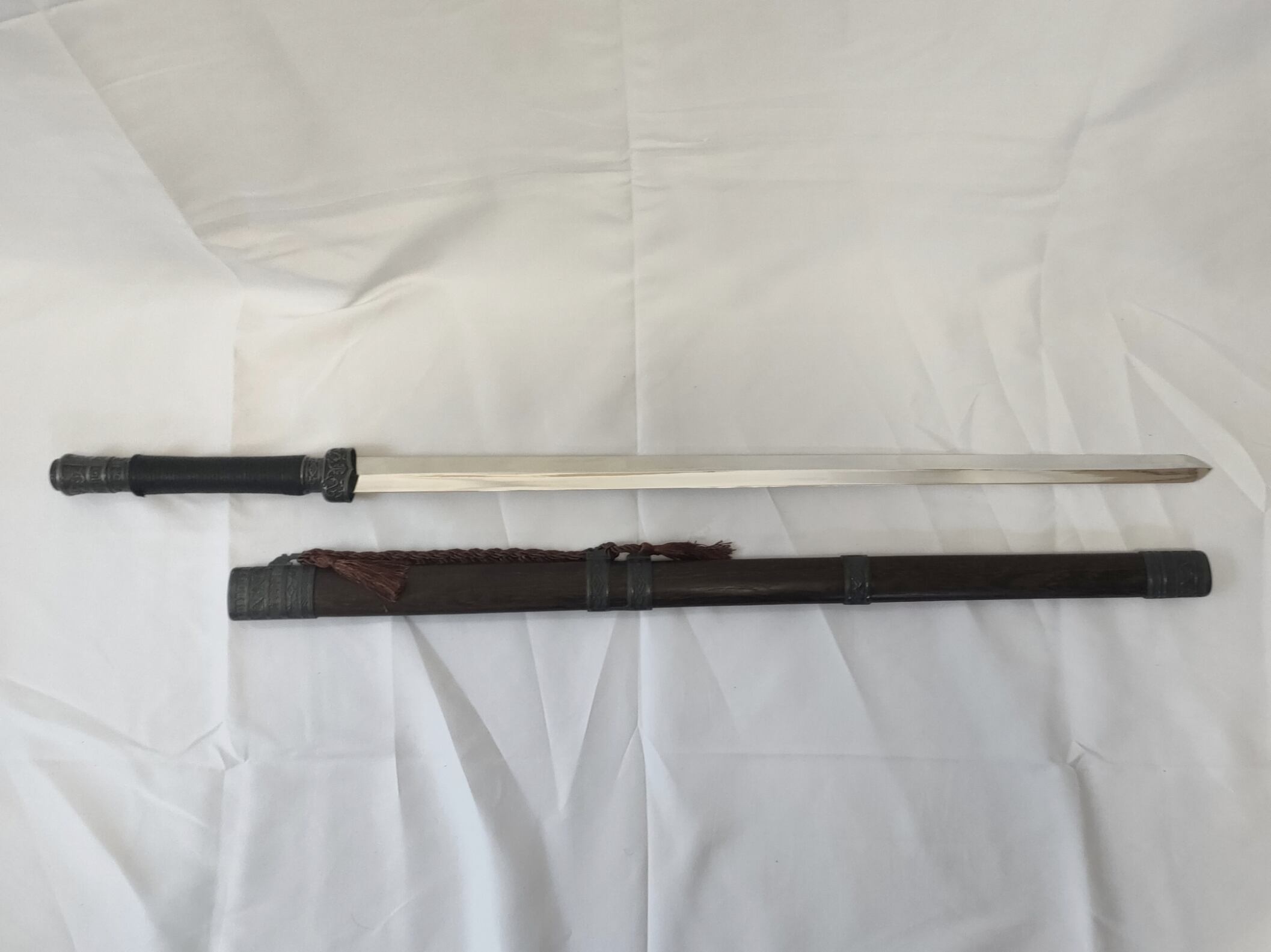 秦剣 アルミ合金刀身 模造刀 中国剣 太極拳演武用 | 張安堂 本店