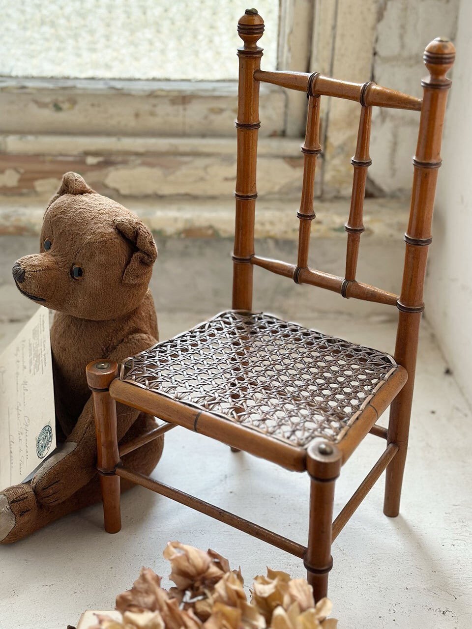 バンブー ドールチェア 人形用椅子 | Brocante de La Cocotte