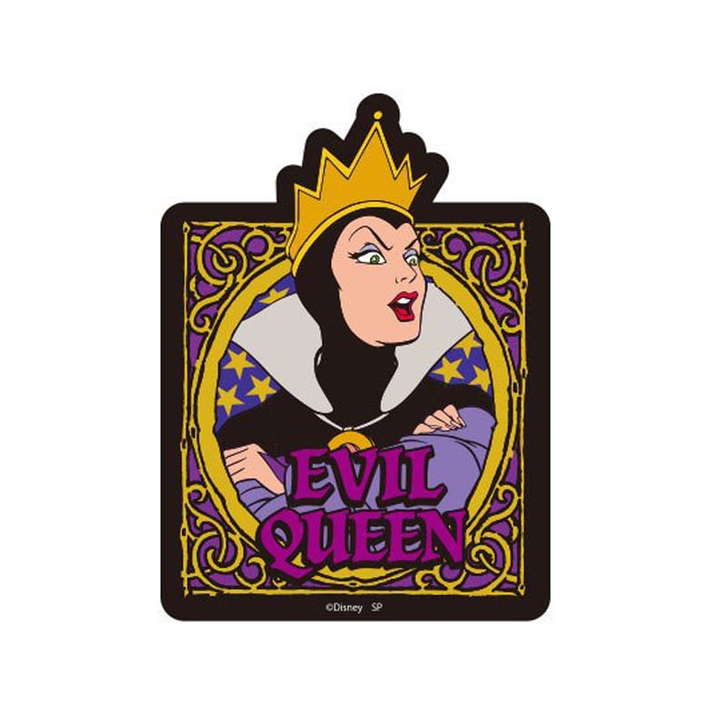 Disney ディズニー キャラクターステッカー 白雪姫 イーヴィル