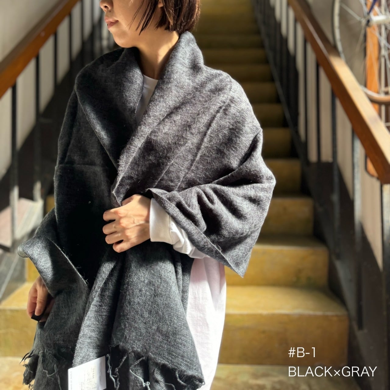 hint hint - STOLE 02 大判ストール② | clever elephant