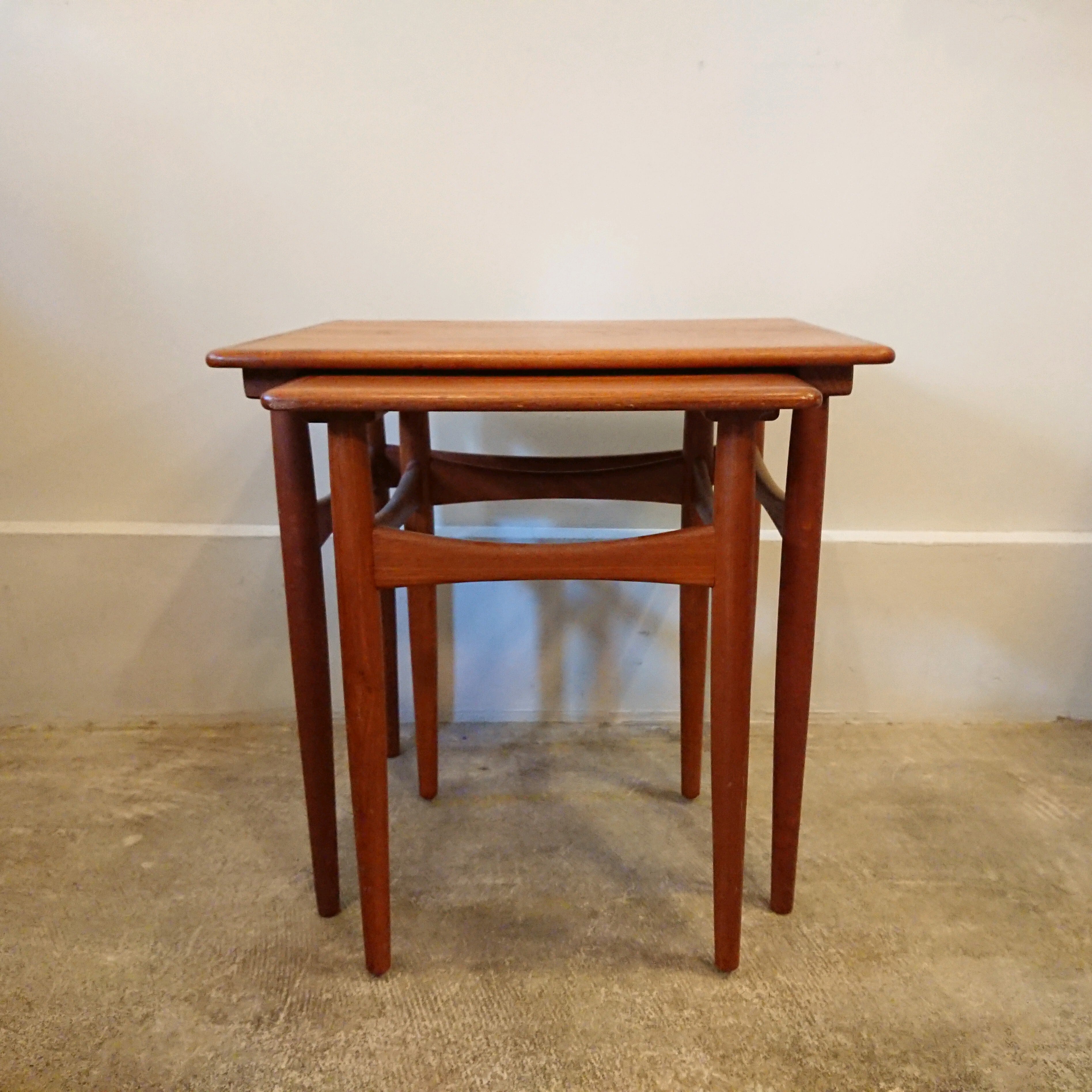 デンマーク SKOVMAND＆ANDERSEN チーク材ネストテーブル カイ