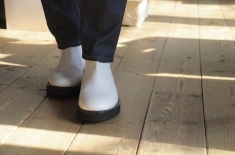 メンズ YOAK ヨーク DART ダート サイドゴアブーツ 革靴 ビブラム