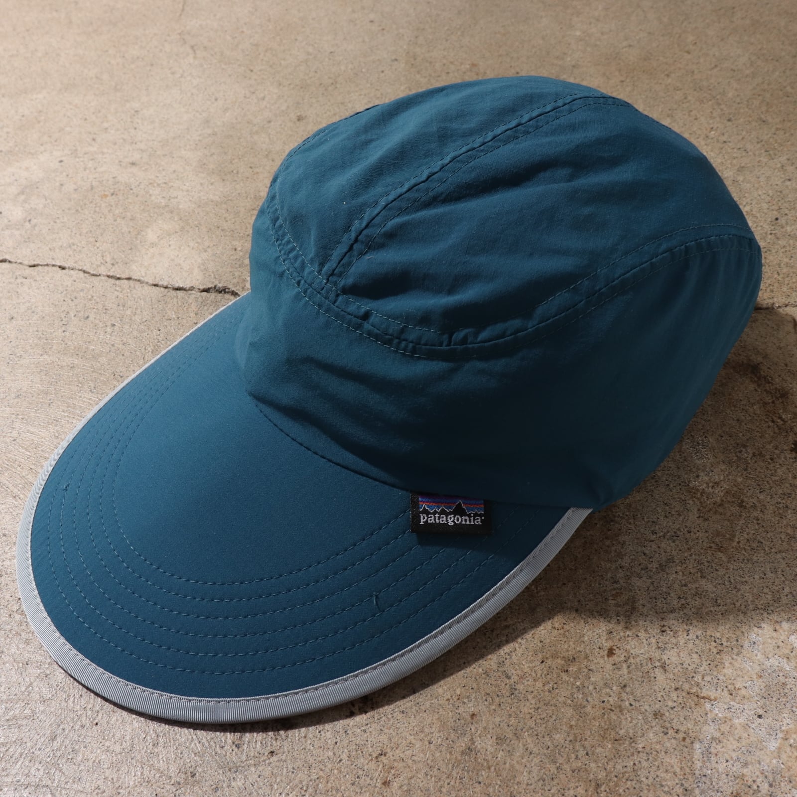 極美品 L スプーンビルキャップ patagonia Y2K パタゴニア 青 ブルー