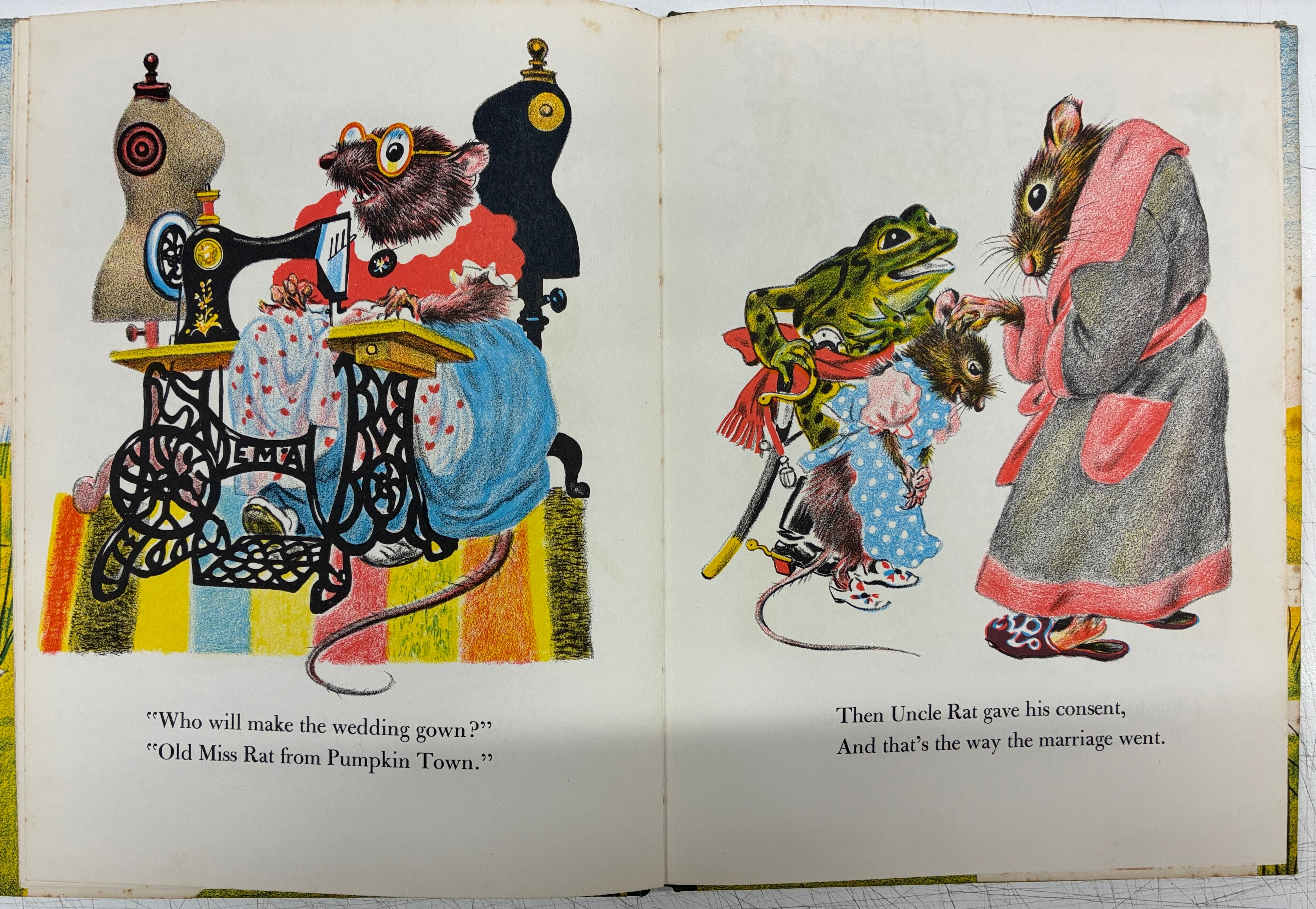 Feodor Rojankovsky（ロジャンコフスキー） Frog Went A-courtin' John