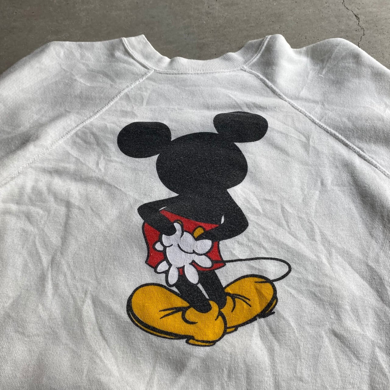 80年代 USA製 ビンテージ ディズニー ミッキーマウス キャラクター両面