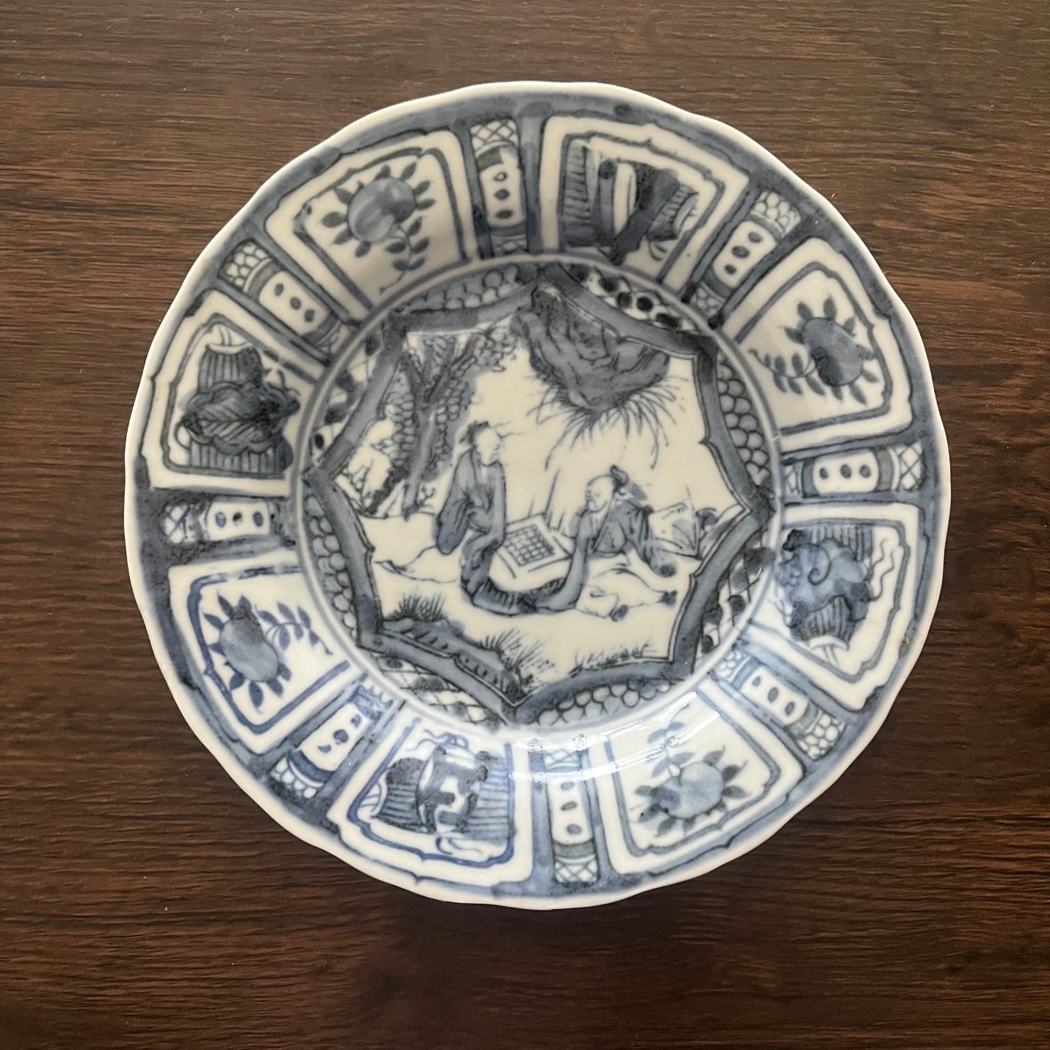 中国清朝5枚皿 | 古美術 希 のぞみ 美術・デザイン事務所 Japanese