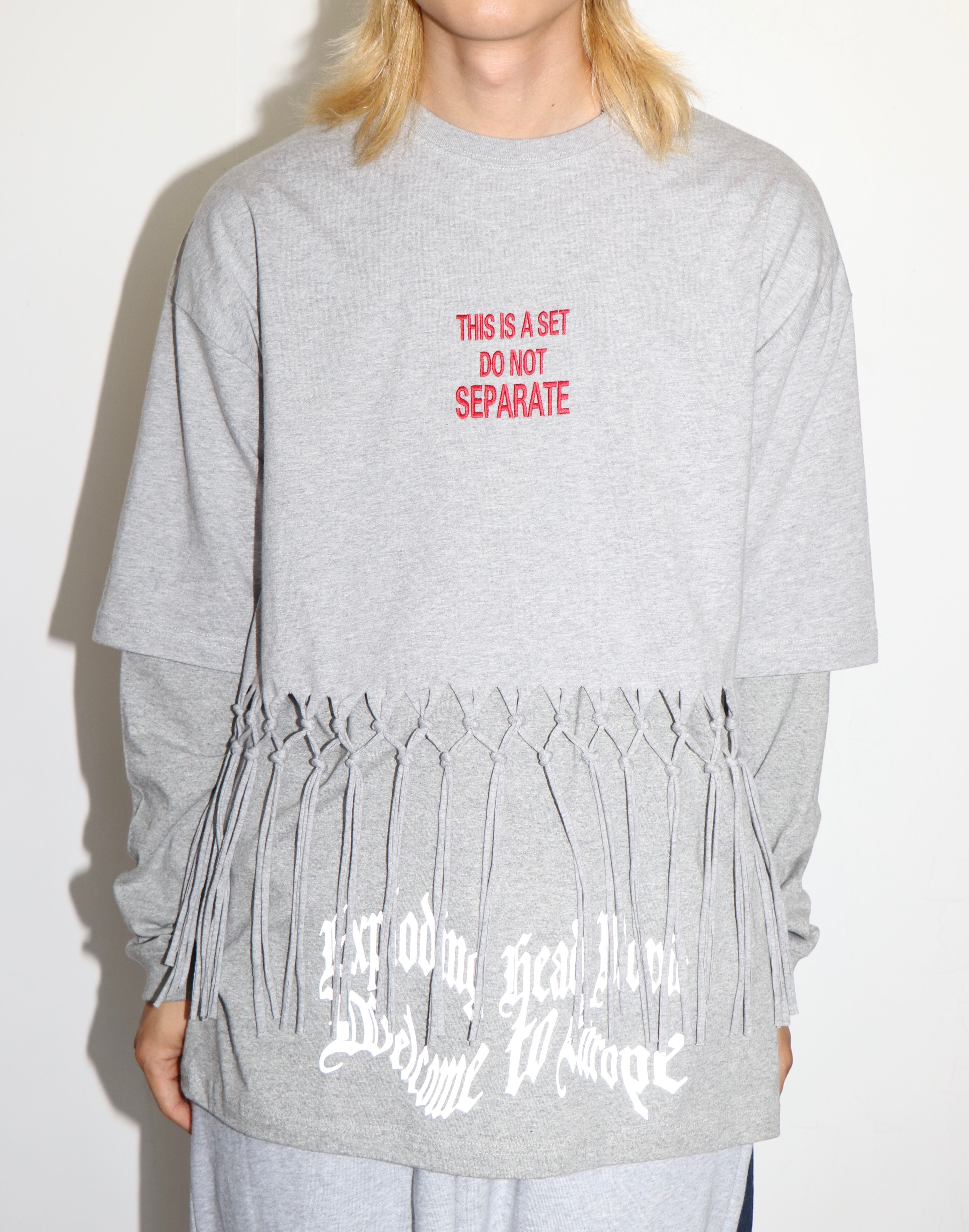 refomed STADIUM KAUCHIN KNIT (NAVY×BROWN) REKN-002 | IAAAM ONLINE