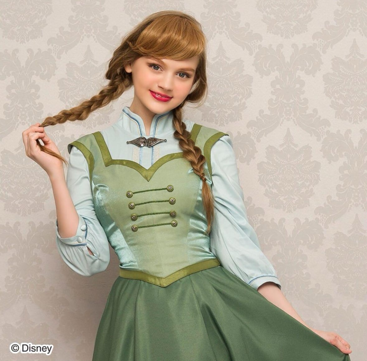 ディズニー シークレットハニー アナと雪の女王 アナ スケートドレス