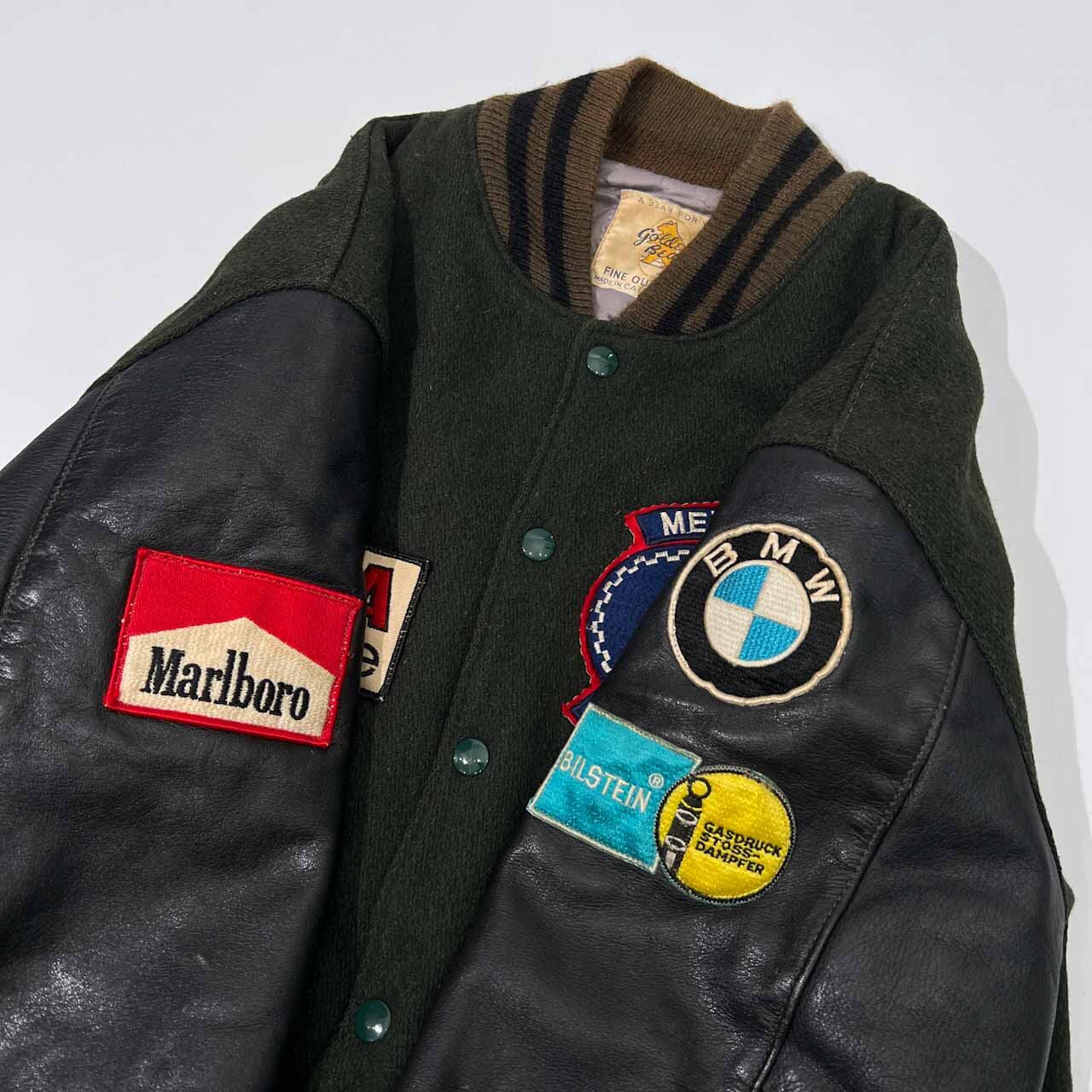 激ジブ 70s 80s Golden Bear ゴールデンベアー セルフワッペン 袖革