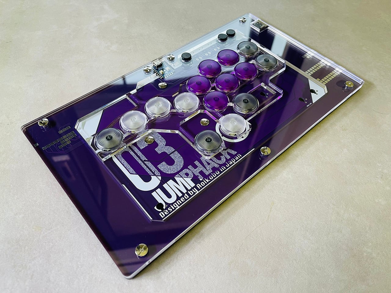 自作キット】JumpHack03第2世代 スト6向けレバーレスコントローラー PC