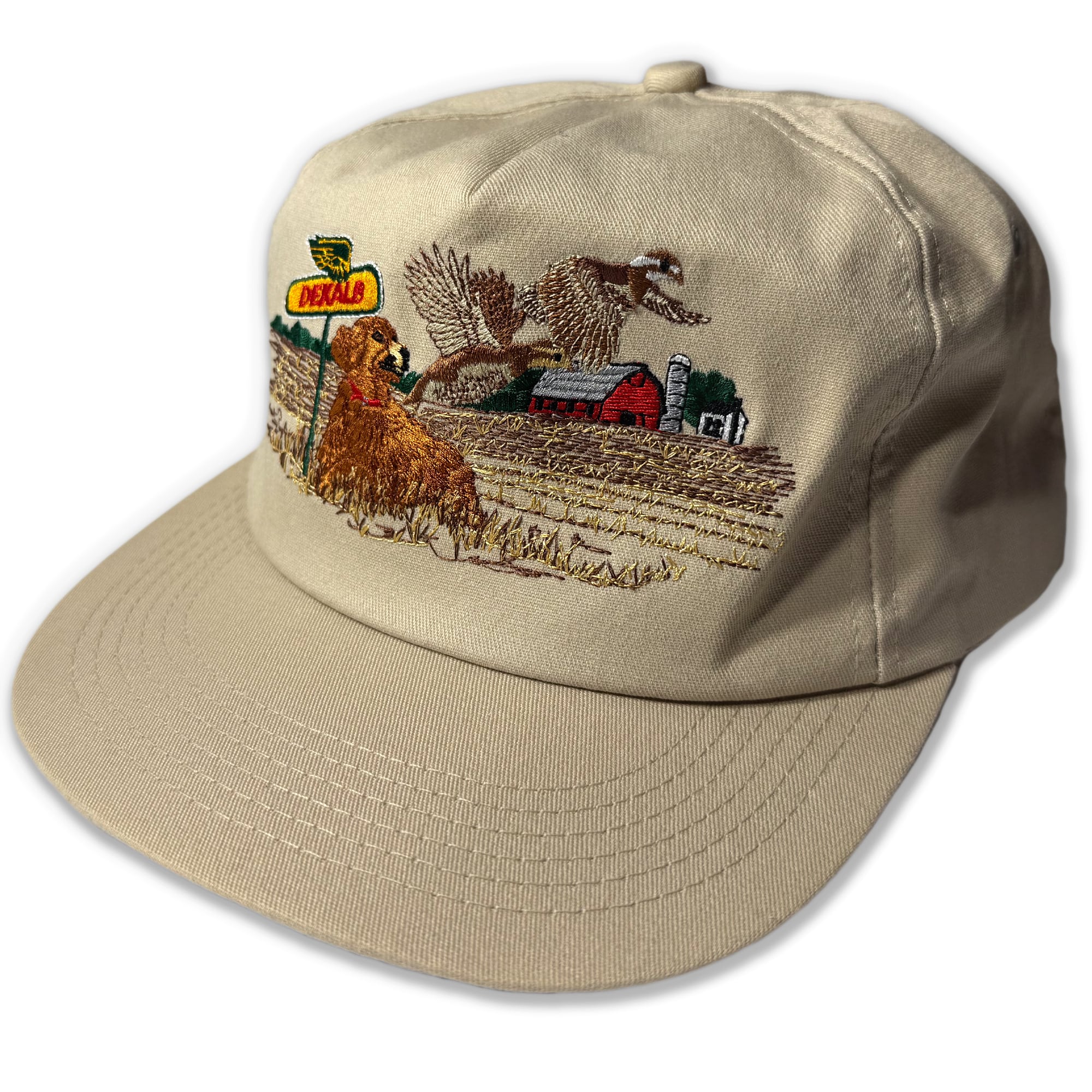 1990's USA製 K-products DEKALB デキャルブ 刺繍 ウイングフット