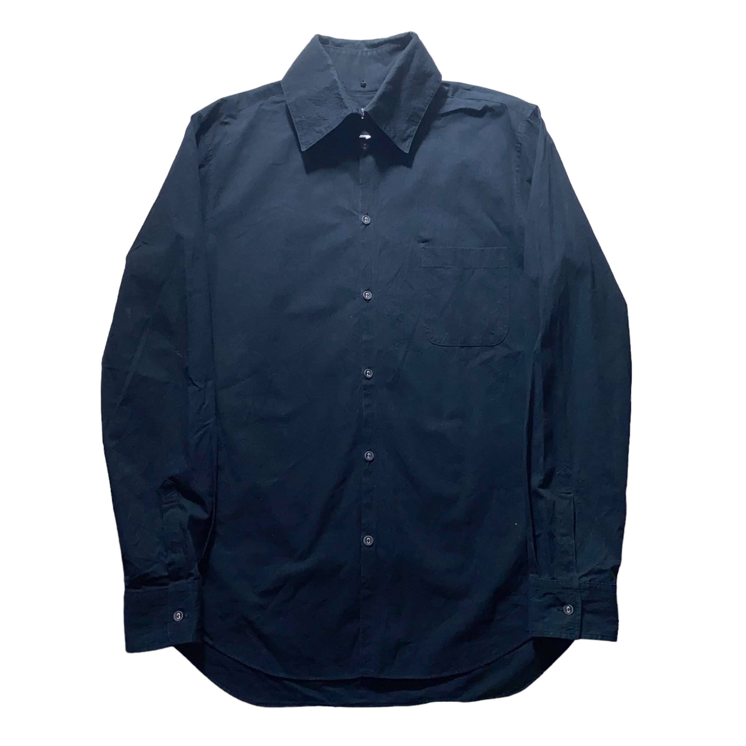 vintage MASAKI MATSUSHIMA crepe cotton shirt | NOIR ONLINE