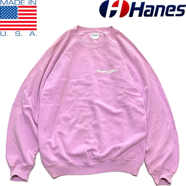 1点物◇USA製ビンテージ90sヘインズHanesプリントスウェット古着メンズ