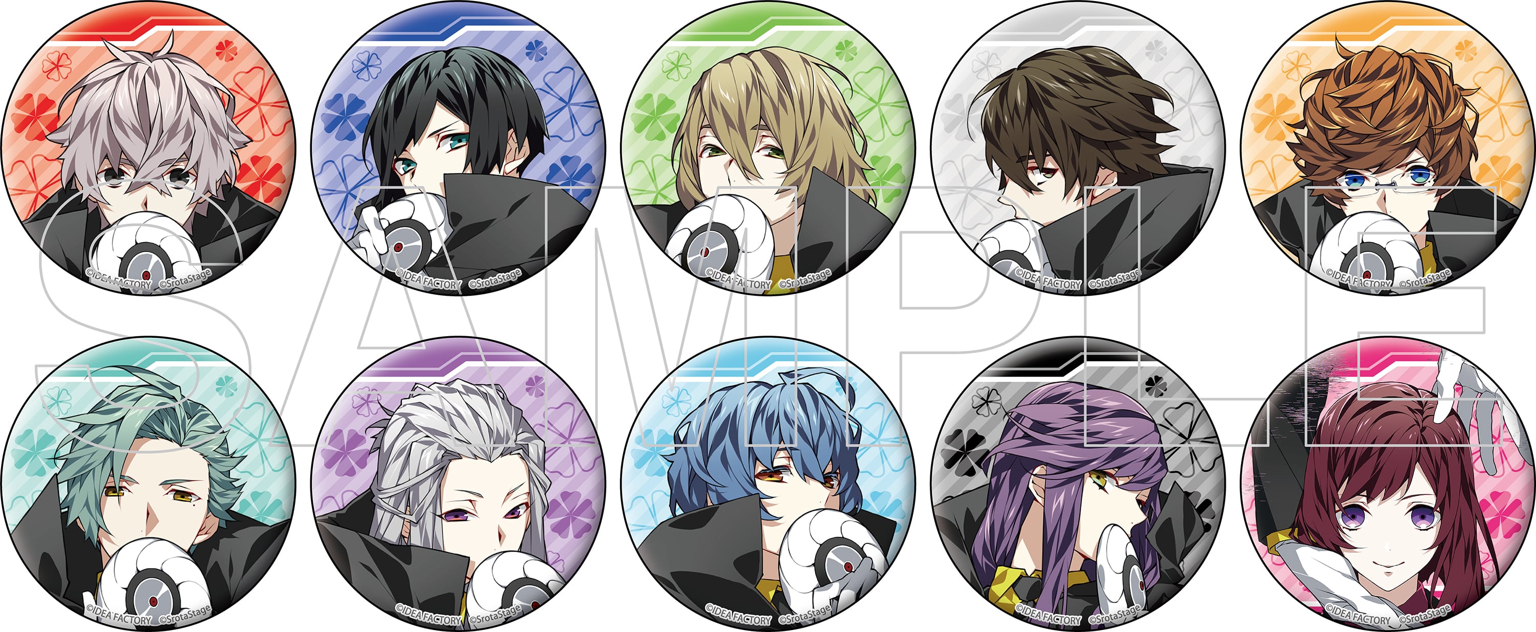 シャレステ】ランダム缶バッジ（全10種）（舞台『CharadeManiacs