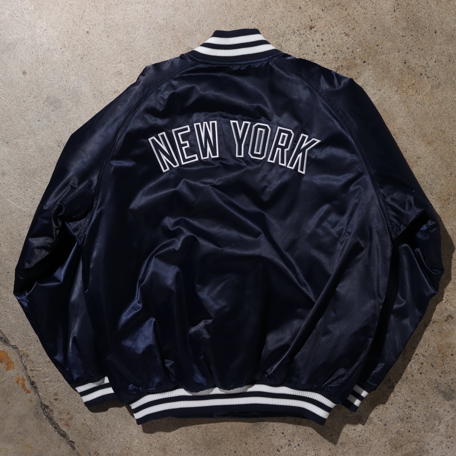 美品 Yankees L NIKE スタジャン ジャケット ナイキ ヤンキース | エン