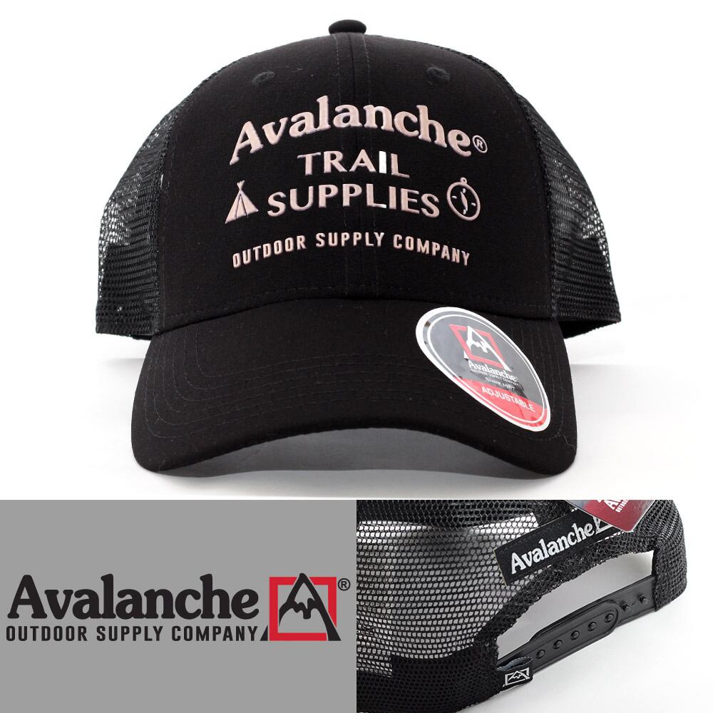 メッシュキャップ 帽子 メンズ アバランチ Avalanche Trail Supplies