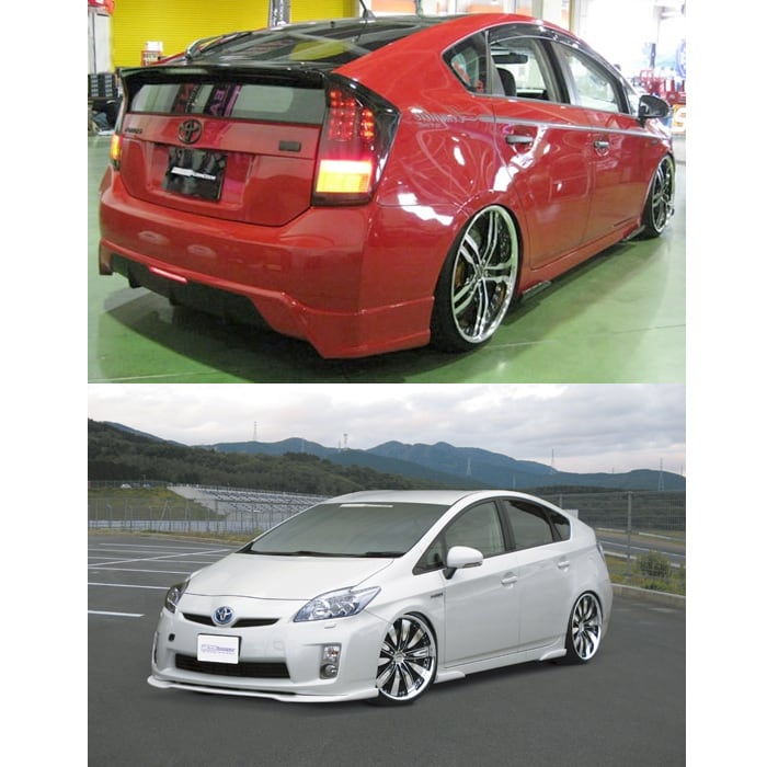 F-04】 FRP製 リアハーフスポイラー TOYOTA ZVW30 プリウス 前期専用