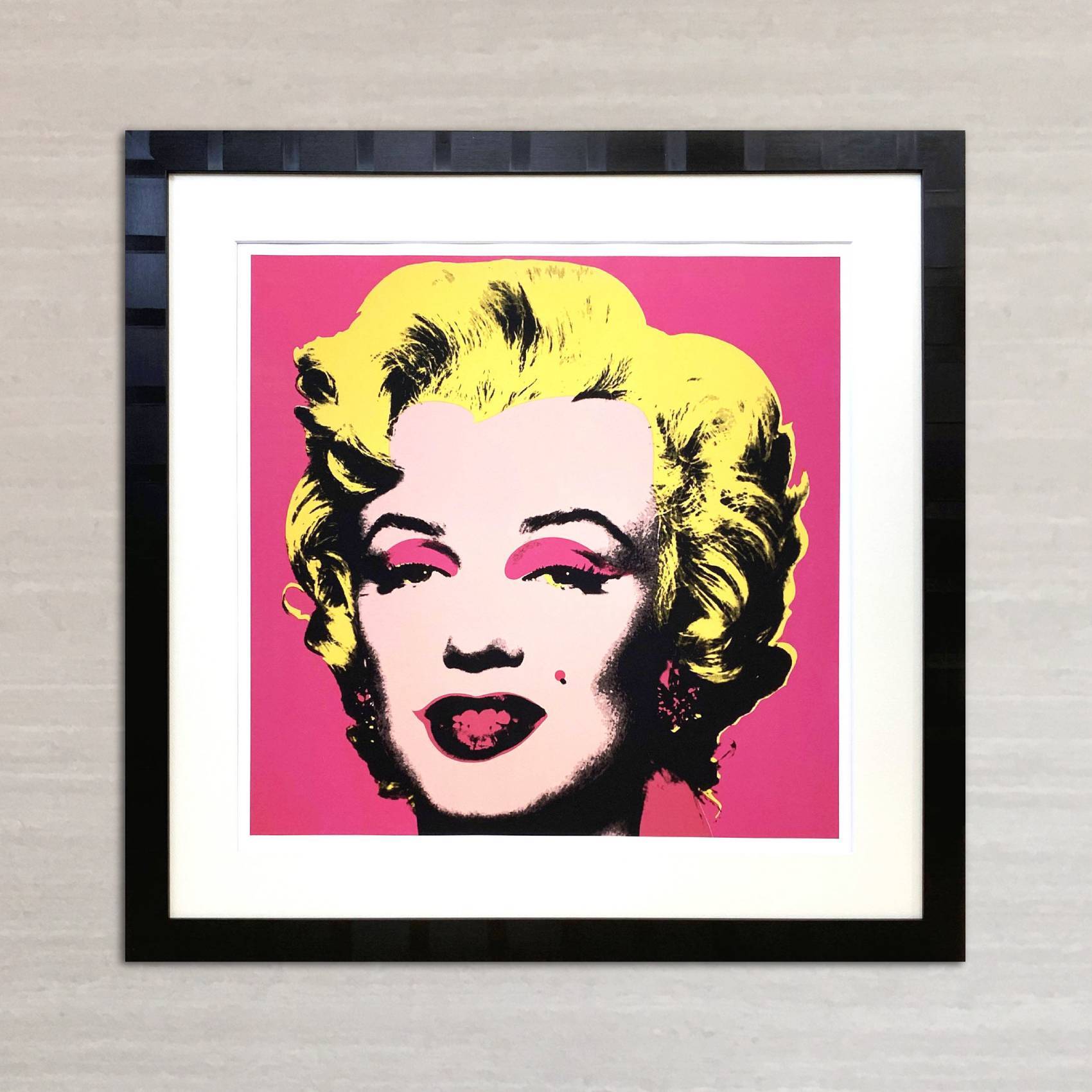 アンディ ウォーホル「マリリン モンロー(ホットピンク)1967」展示用