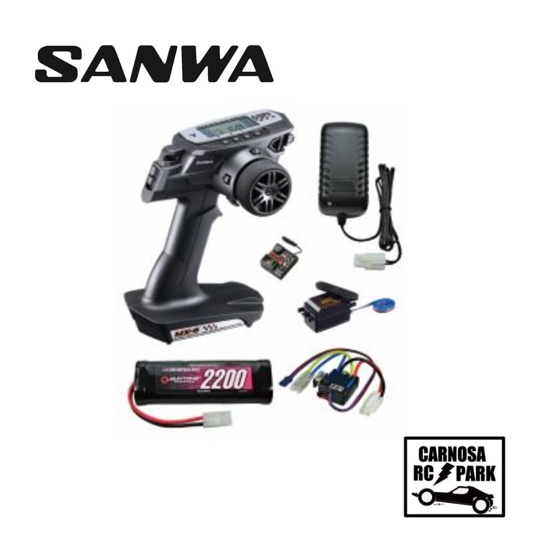 SANWA サンワ】MX-6 (BL-SIGMA/HVS-702) EPスタートセット［101A27627A