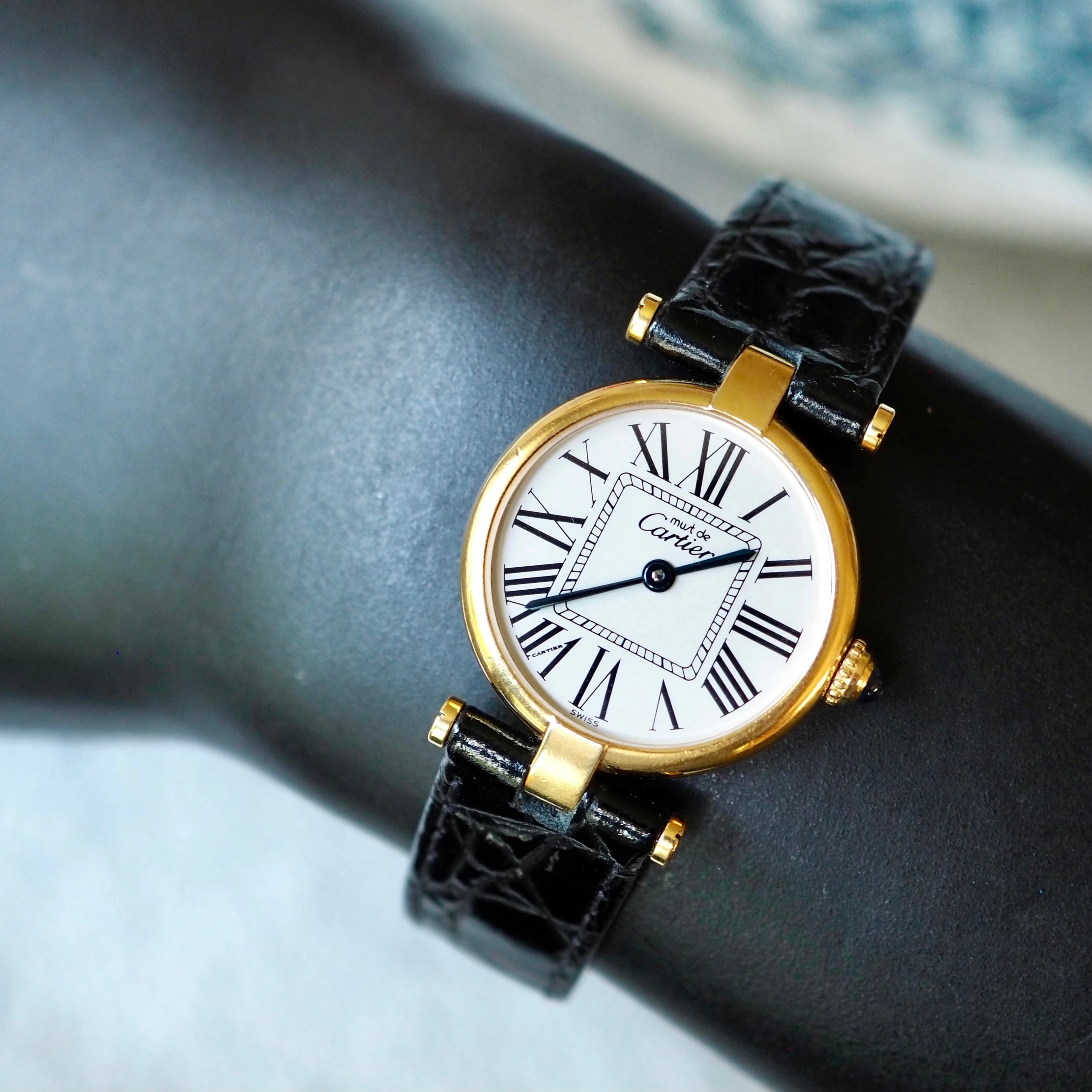 Cartier カルティエ マストヴァンドーム SM オパラン文字盤