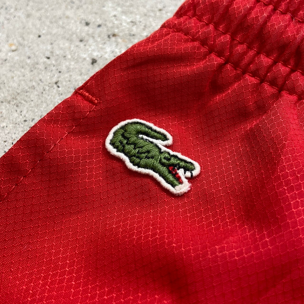LACOSTE SPORT ラコステスポーツ ポリエステルパンツ トラックパンツ