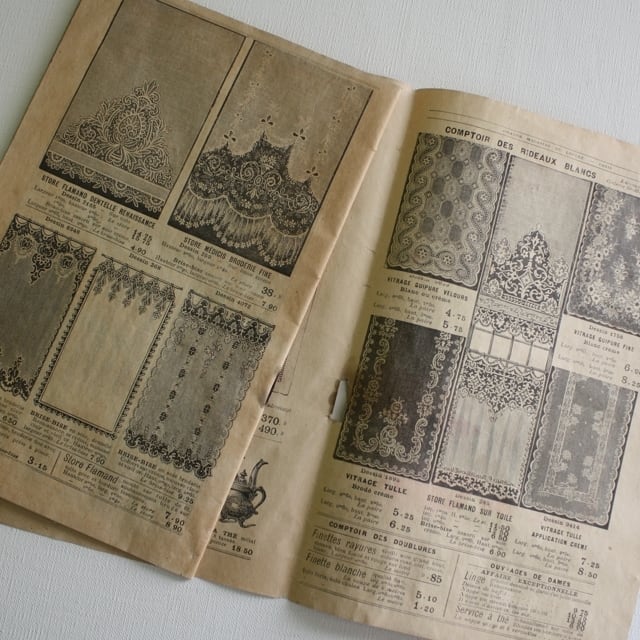 パリの百貨店 Grands magasins du LOUVRE カタログ・フランス