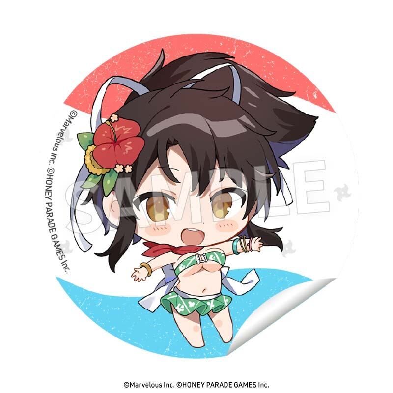 閃乱カグラ 貼ってはがせる円形デコステッカー | Eureka!ストア