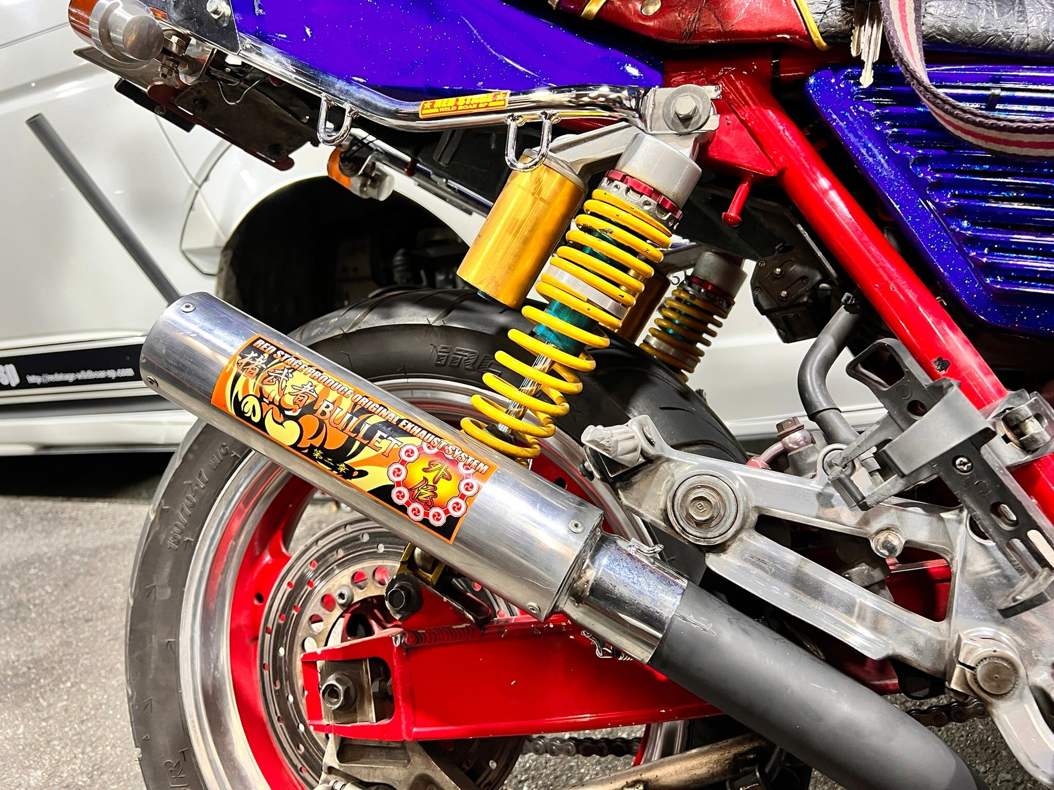 XJR用 猪武者ブレット管 第二章 外伝 無地 サイレンサーなし