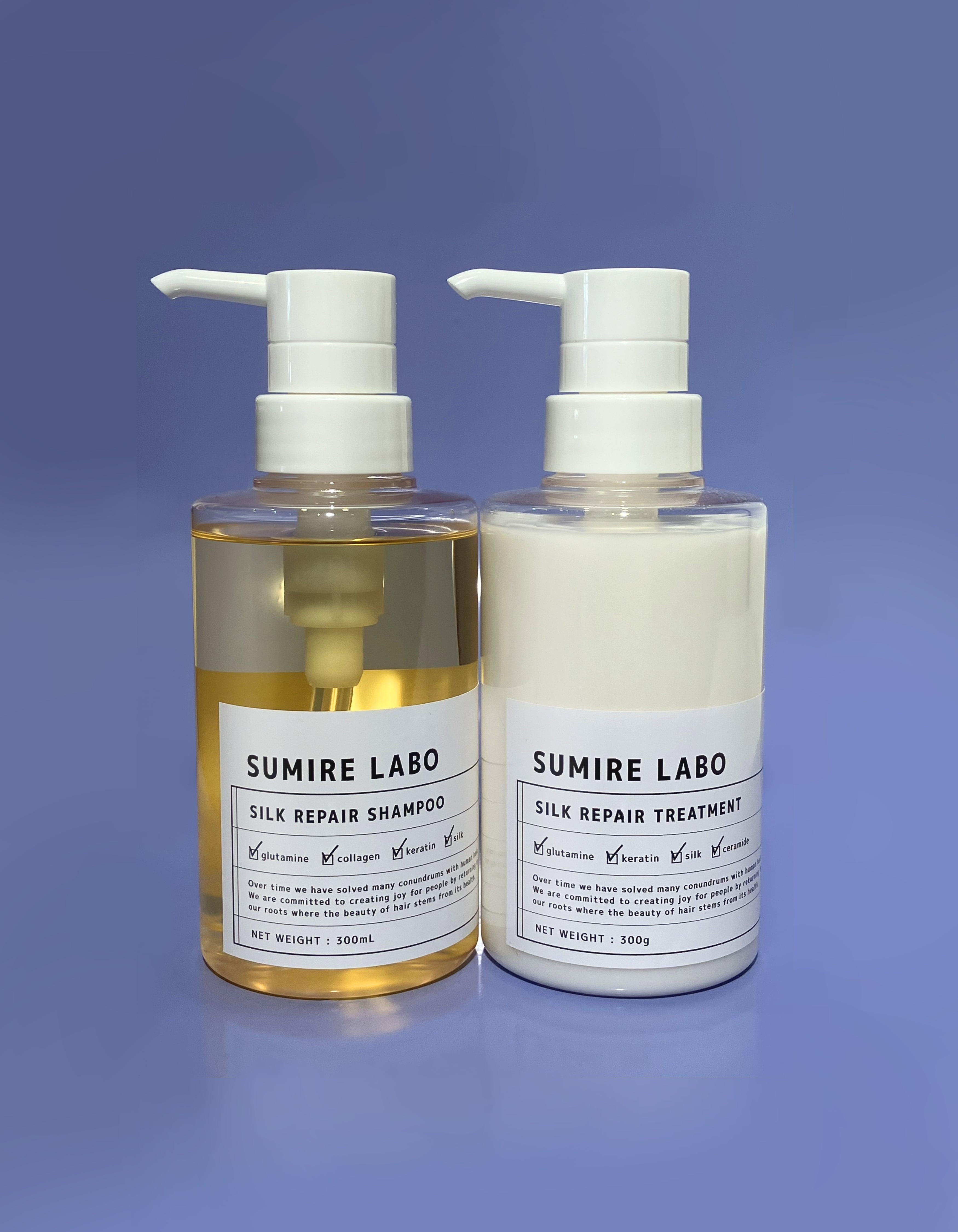 モイストリペア シャンプー300mL ＆トリートメント300g ボトルセット