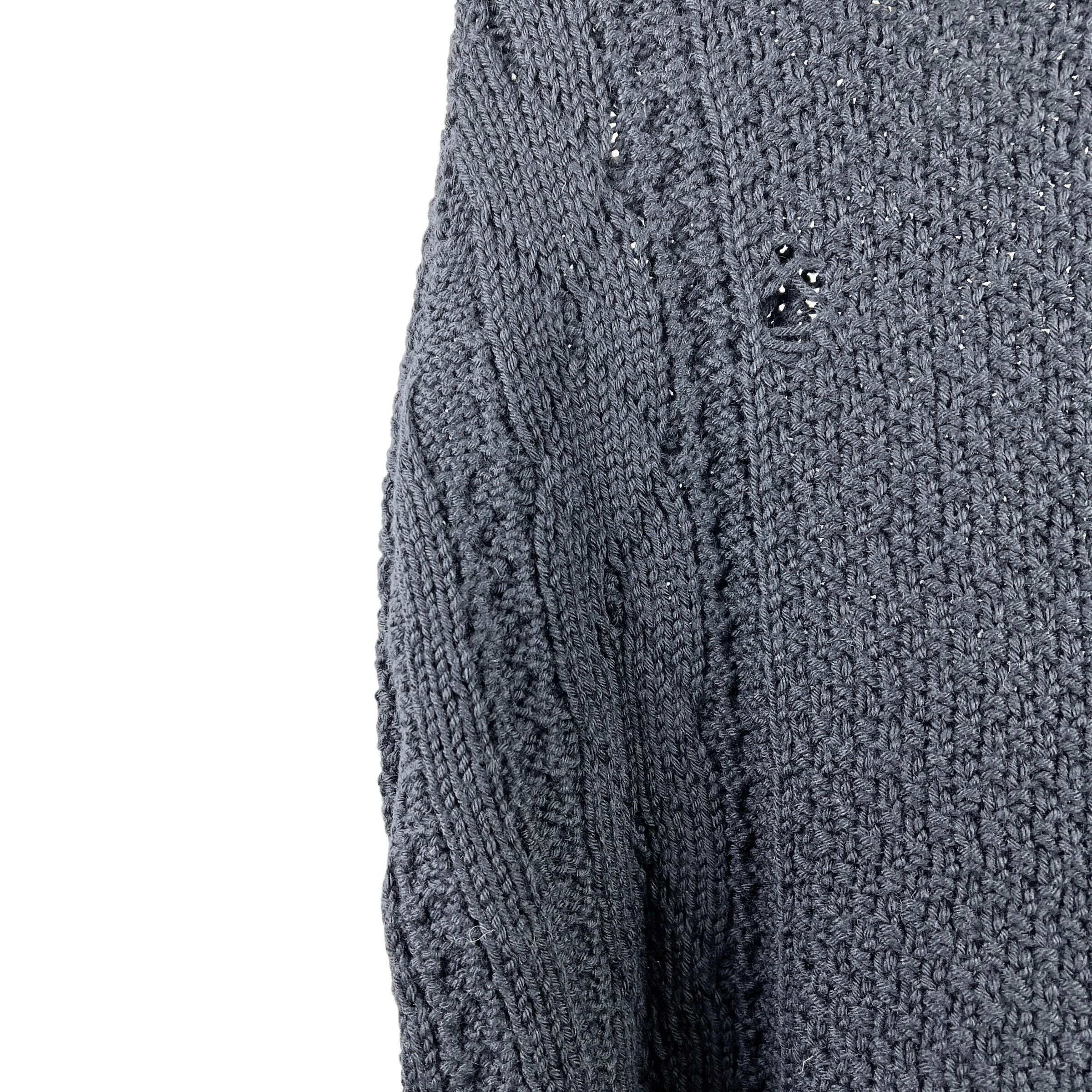 Maison Margiela (メゾン マルジェラ) Weave Longsleeve Knit 21AW