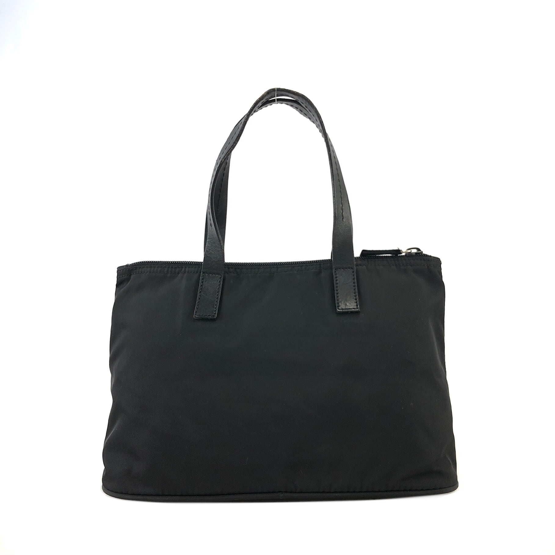 PRADA プラダ トライアングルロゴ ナイロン ハンドバッグ ブラック