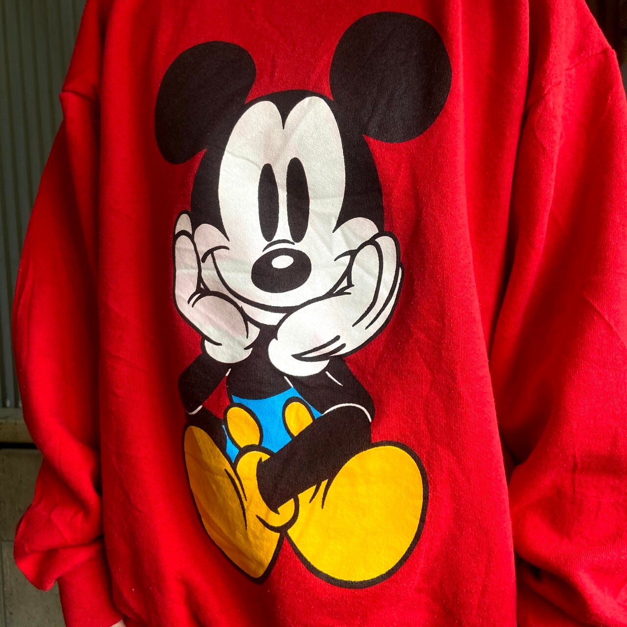 90年代 USA製 MICKEY&CO DISNEY ディズニー ミッキーマウス 両面