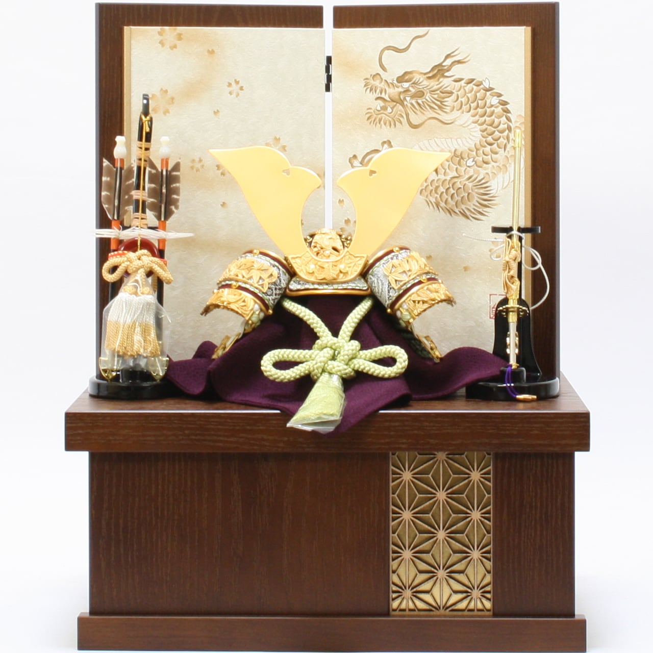 純金箔押兜シリーズ | 人形の松屋