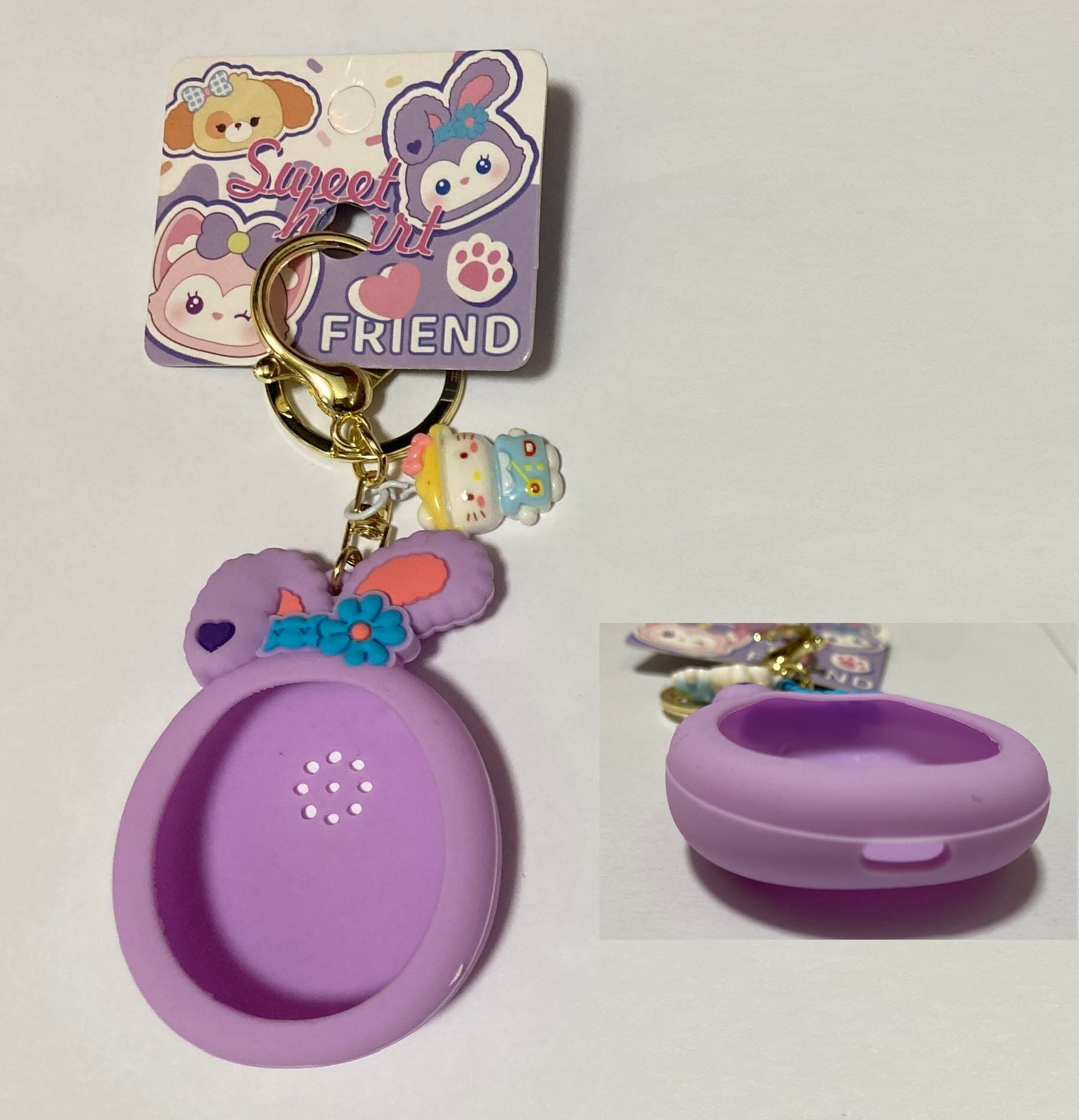 たまごっちユニキャラクターカバーキーホルダーカバー(充電穴付き