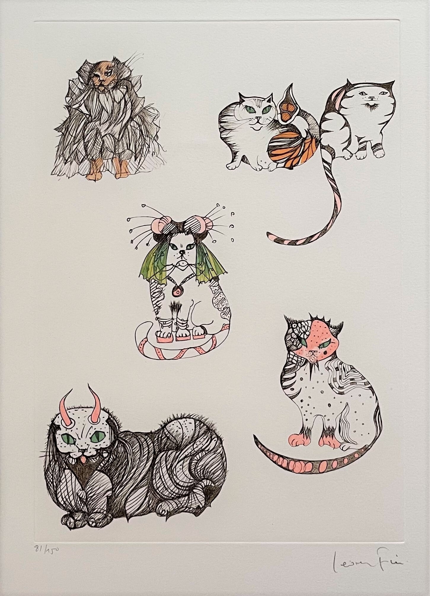 レオノール・フィニ 「作品」 (Leonor Fini) | ART BASE 山田書店