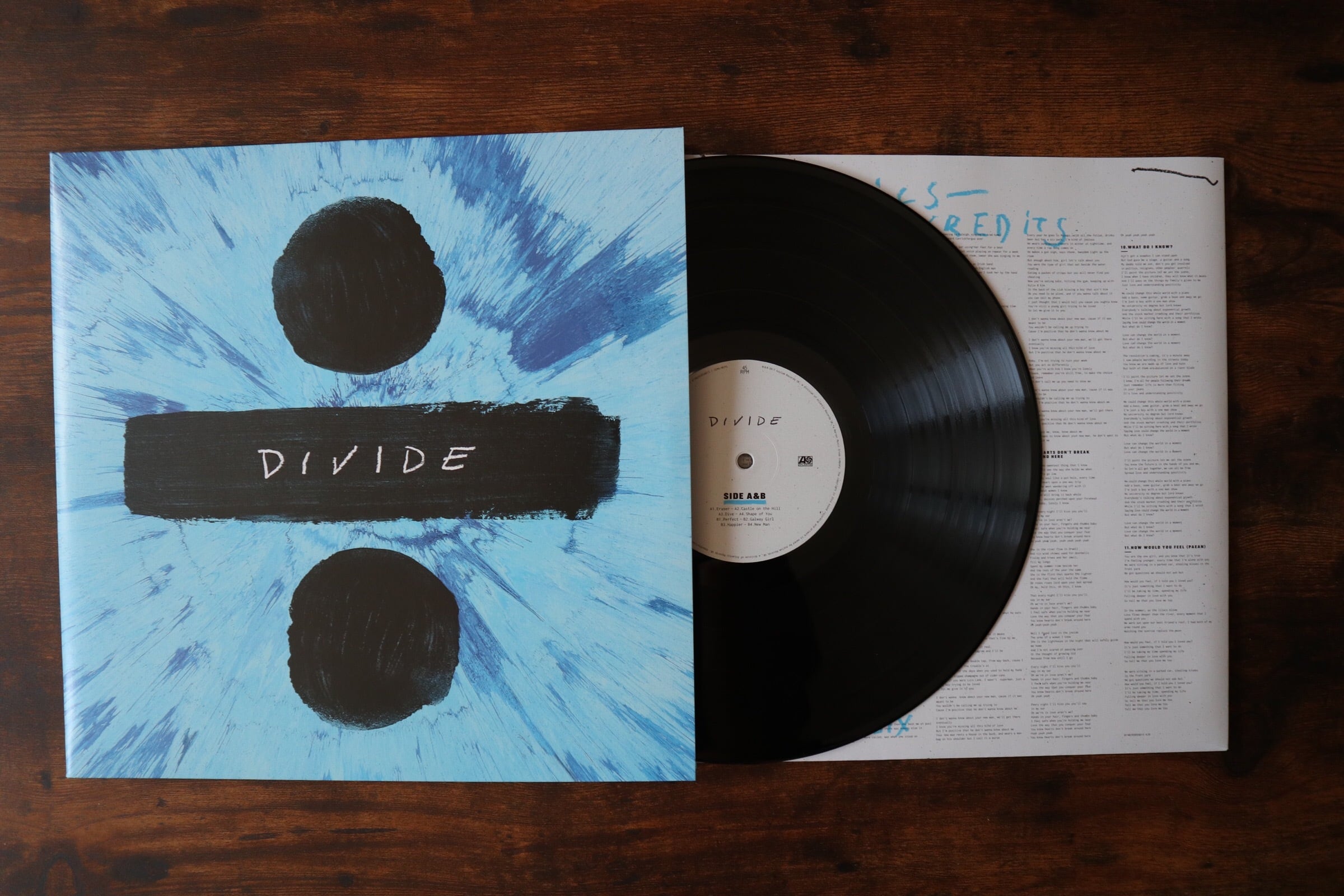 輸入盤アナログレコード】Ed Sheeran（エド・シーラン）/ ÷ (Divide