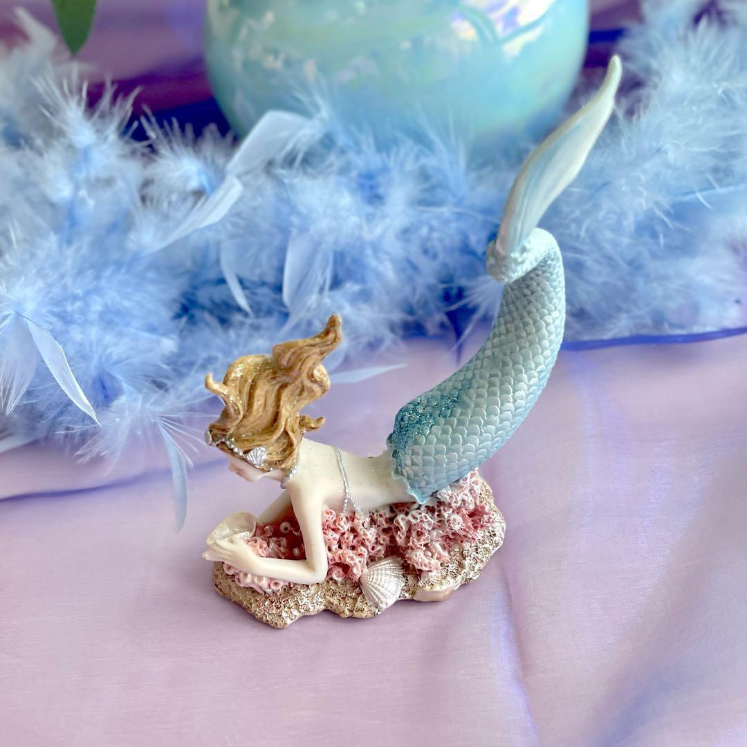 人魚 マーメイド オブジェ 人魚姫 インテリア アクアリウム 装飾