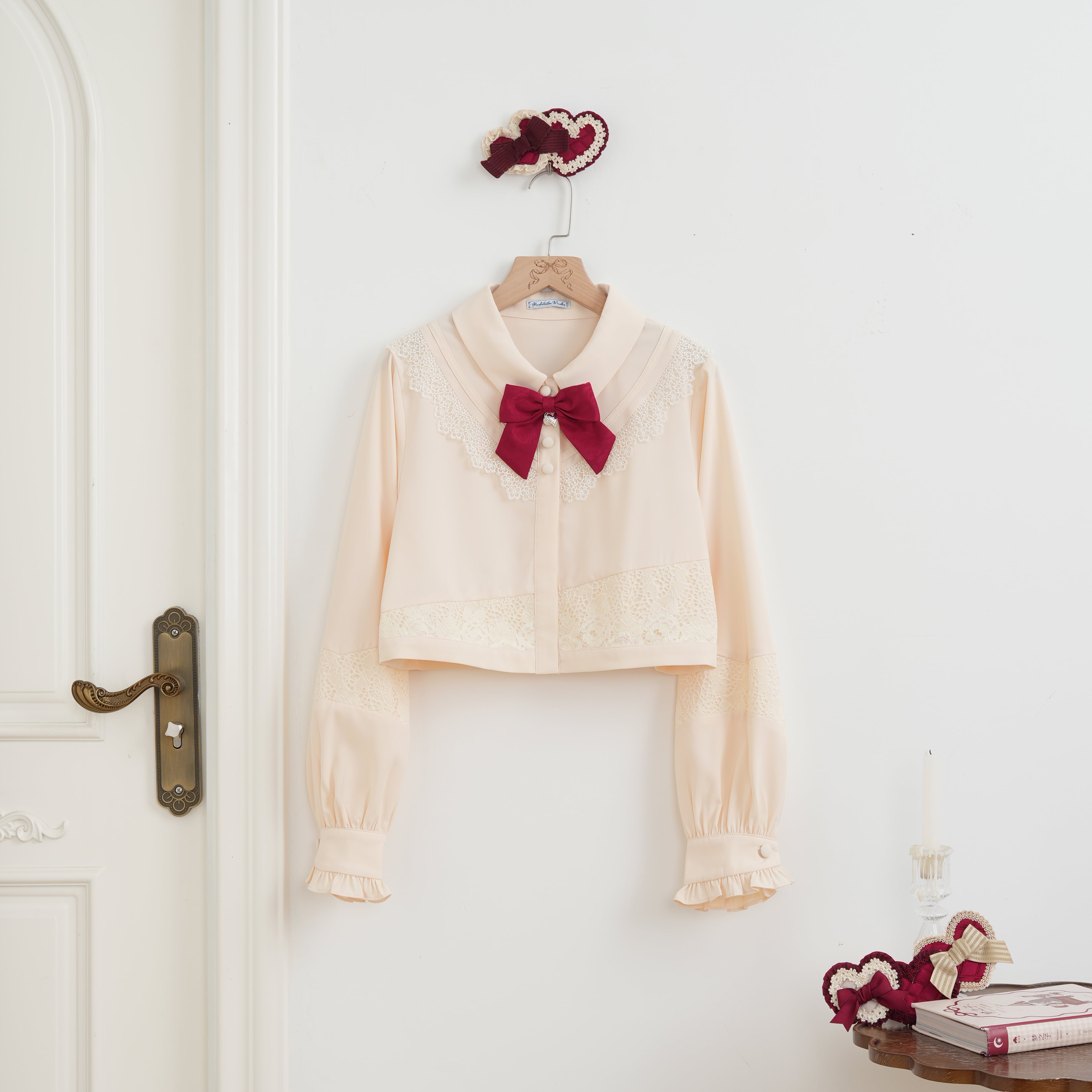 ハートビーツバレンタイン ショートブラウス | HoshibakoWorks