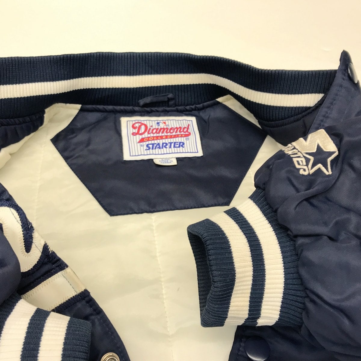 STARTER 90年代 YANKEES ヤンキース ナイロンスタジャン 中綿 キルト