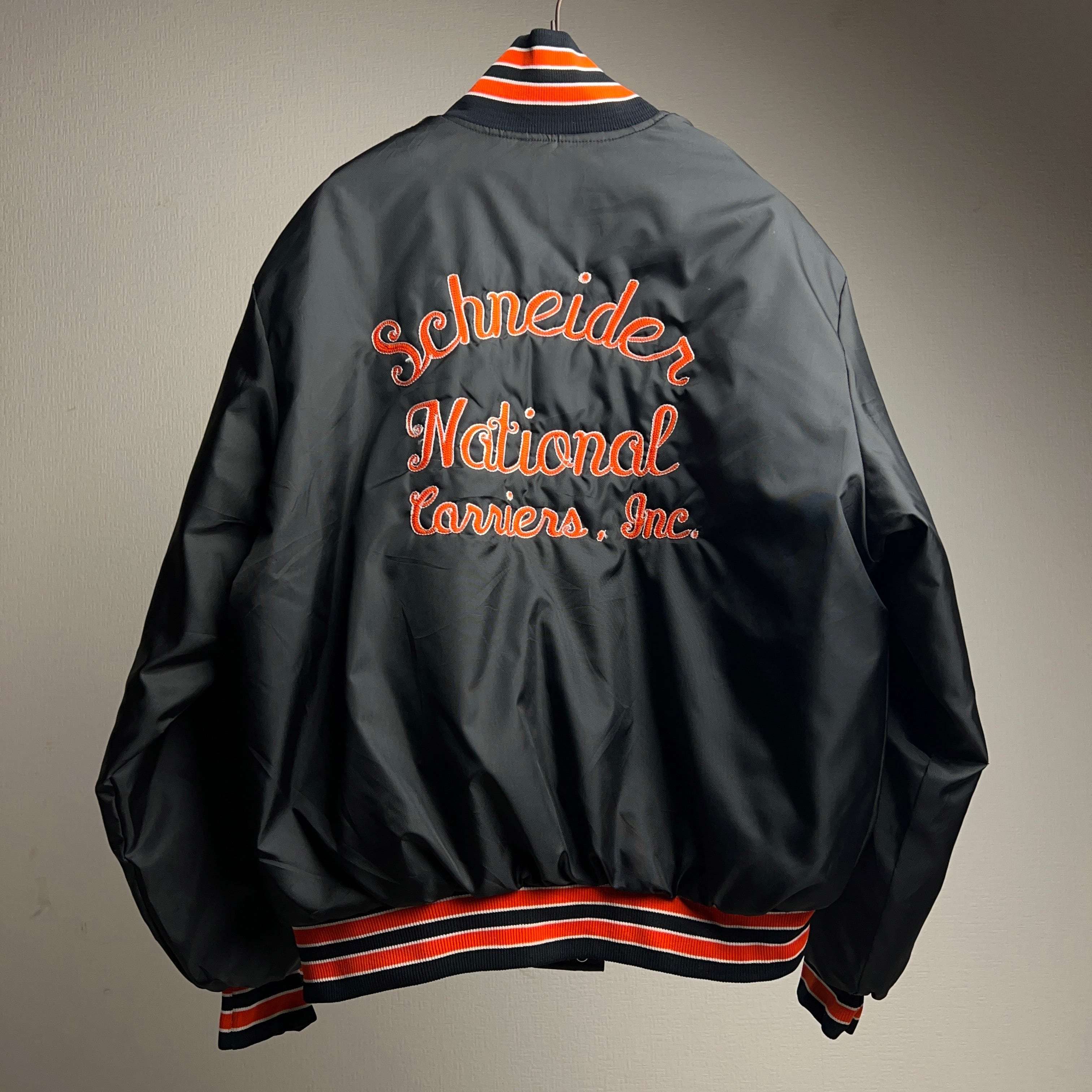 90's “Birdie” Baseball Nylon Jacket SIZE L ナイロンスタジャン