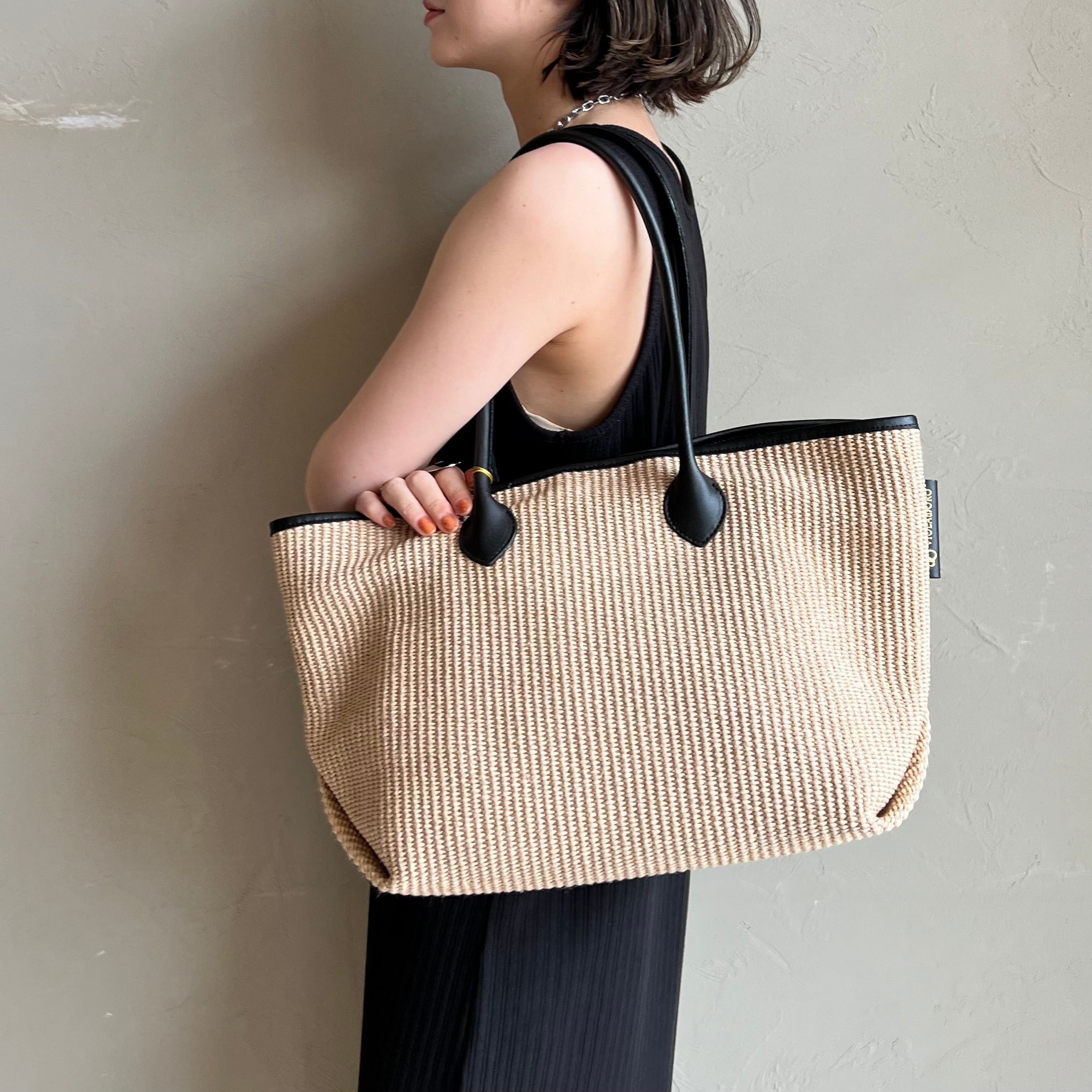 VIOLAd'ORO 】ラフィアシート SANDROカゴバッグ | valance 福井