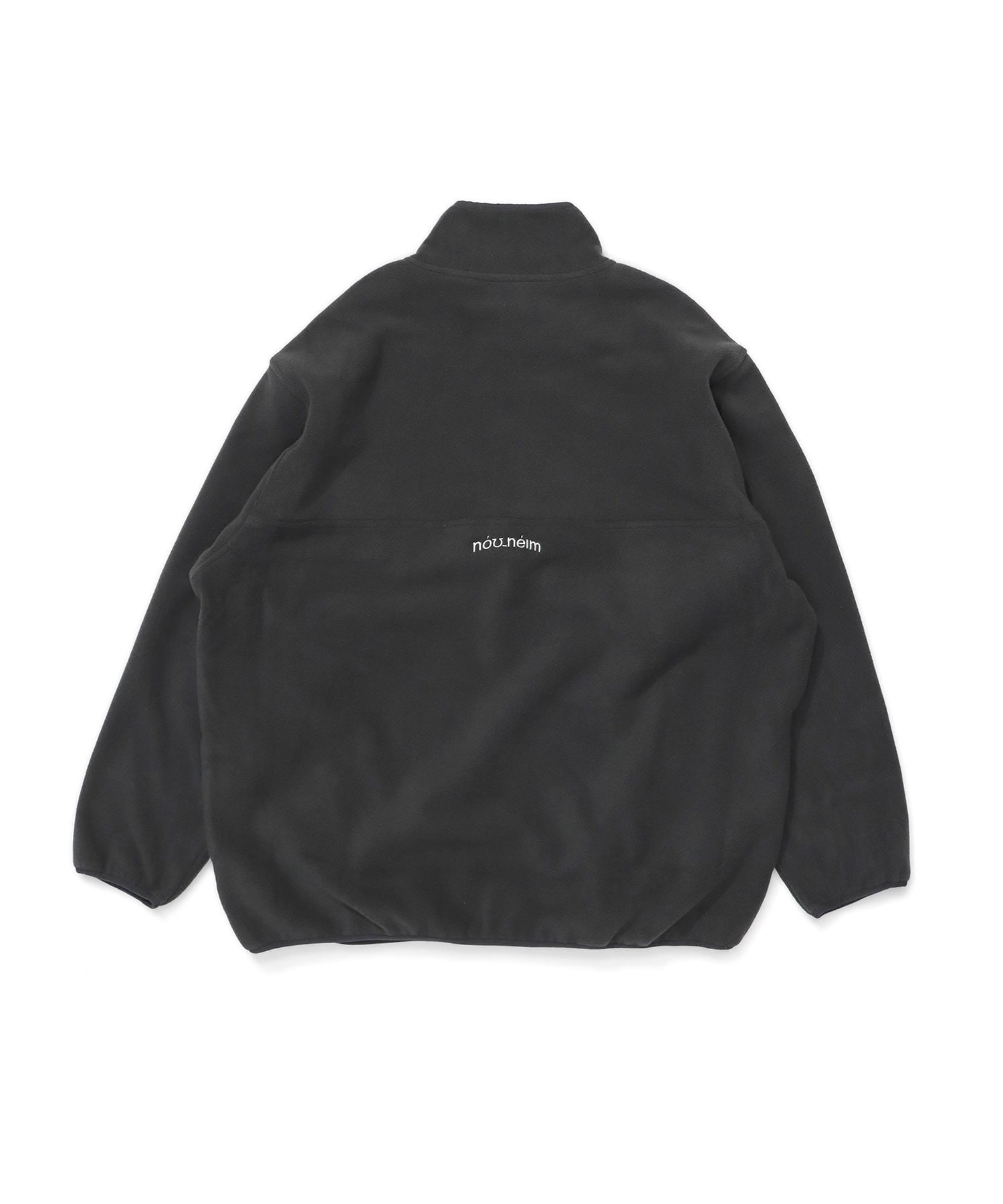 Half Snap Fleece Pullover / SHADOW | no_name Online Store